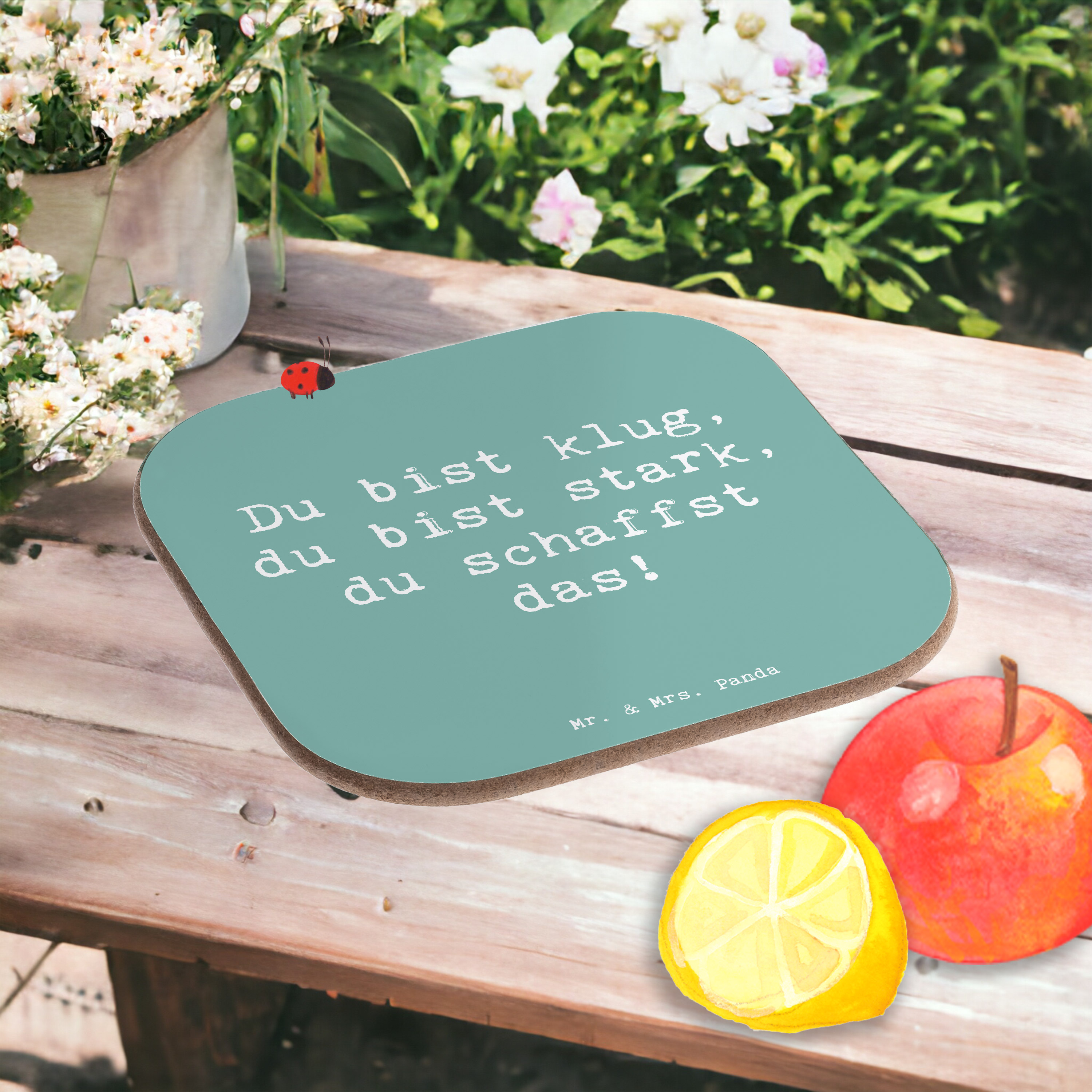 Untersetzer Spruch Erster Schultag Motivation