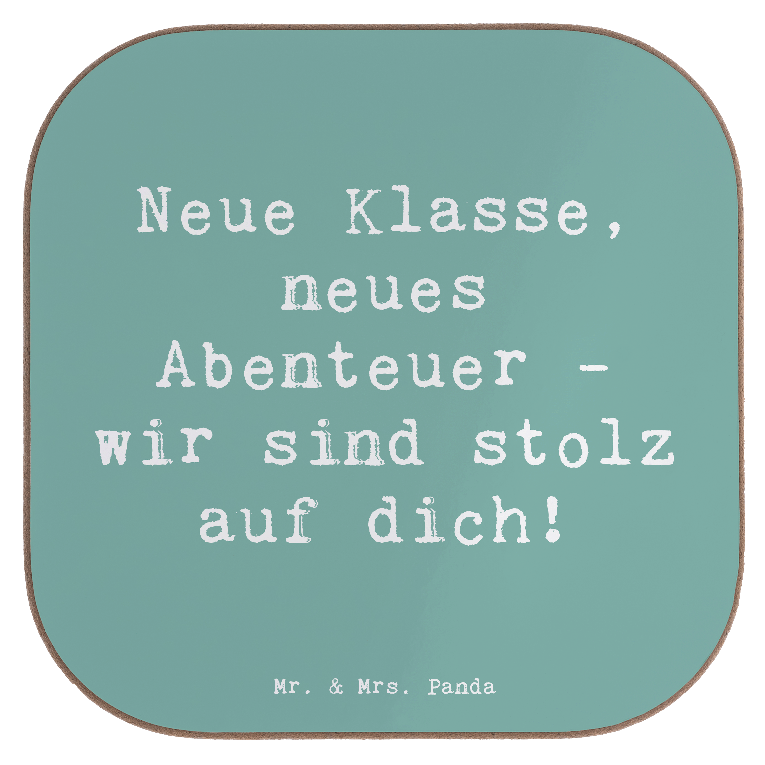 Untersetzer Spruch Erster Schultag Abenteuer