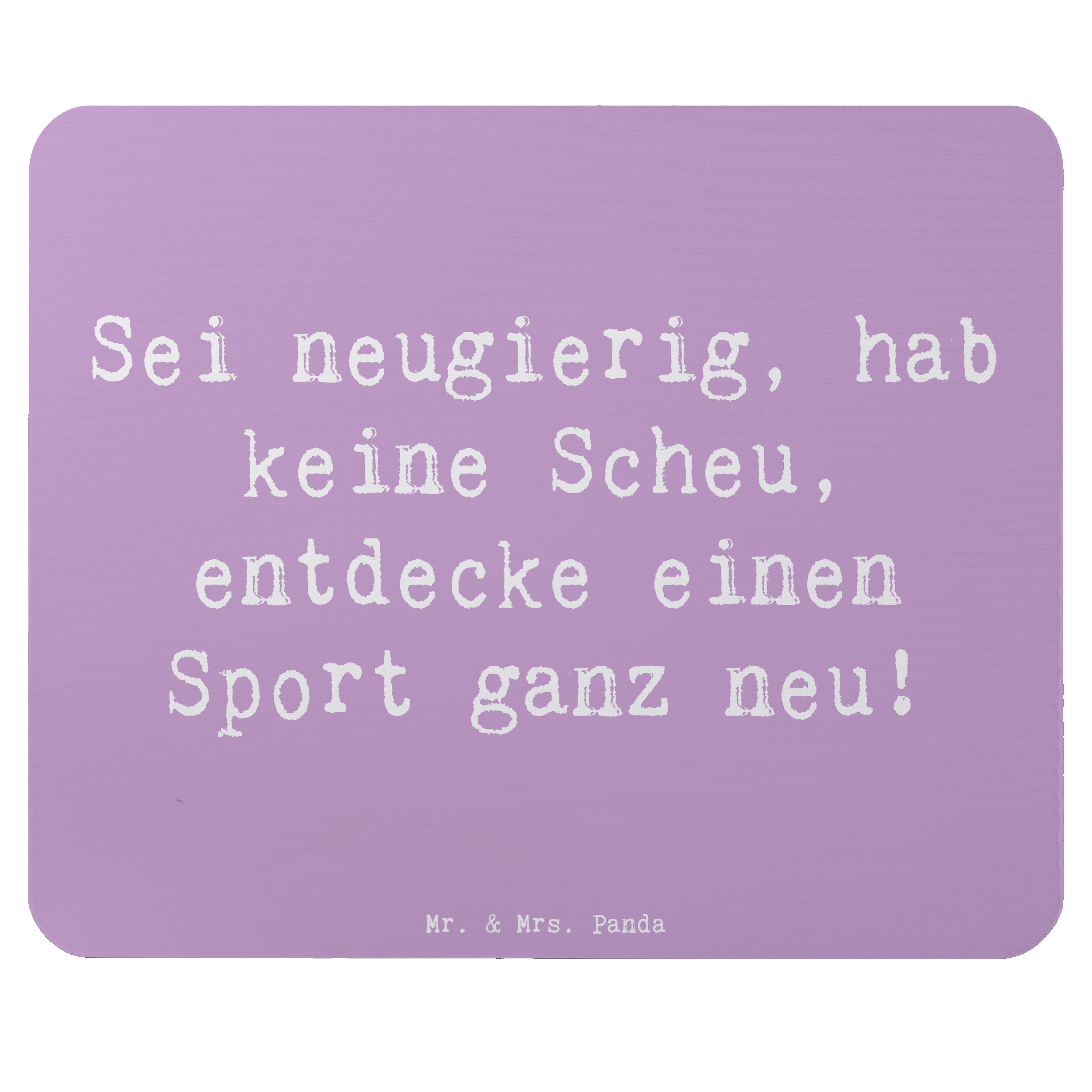 Mauspad Spruch Neuer Sport