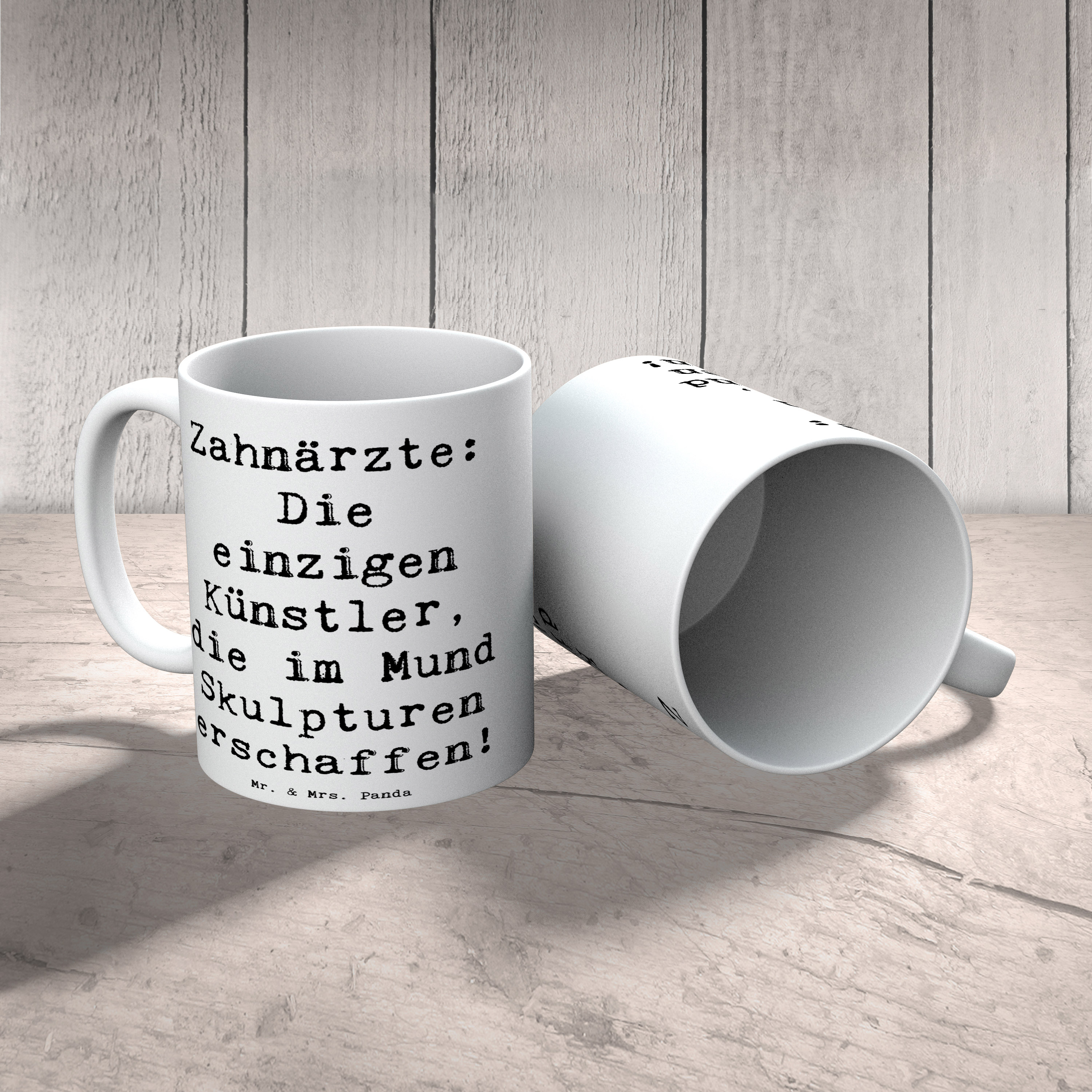 Tasse Spruch Zahnarzt Künstler