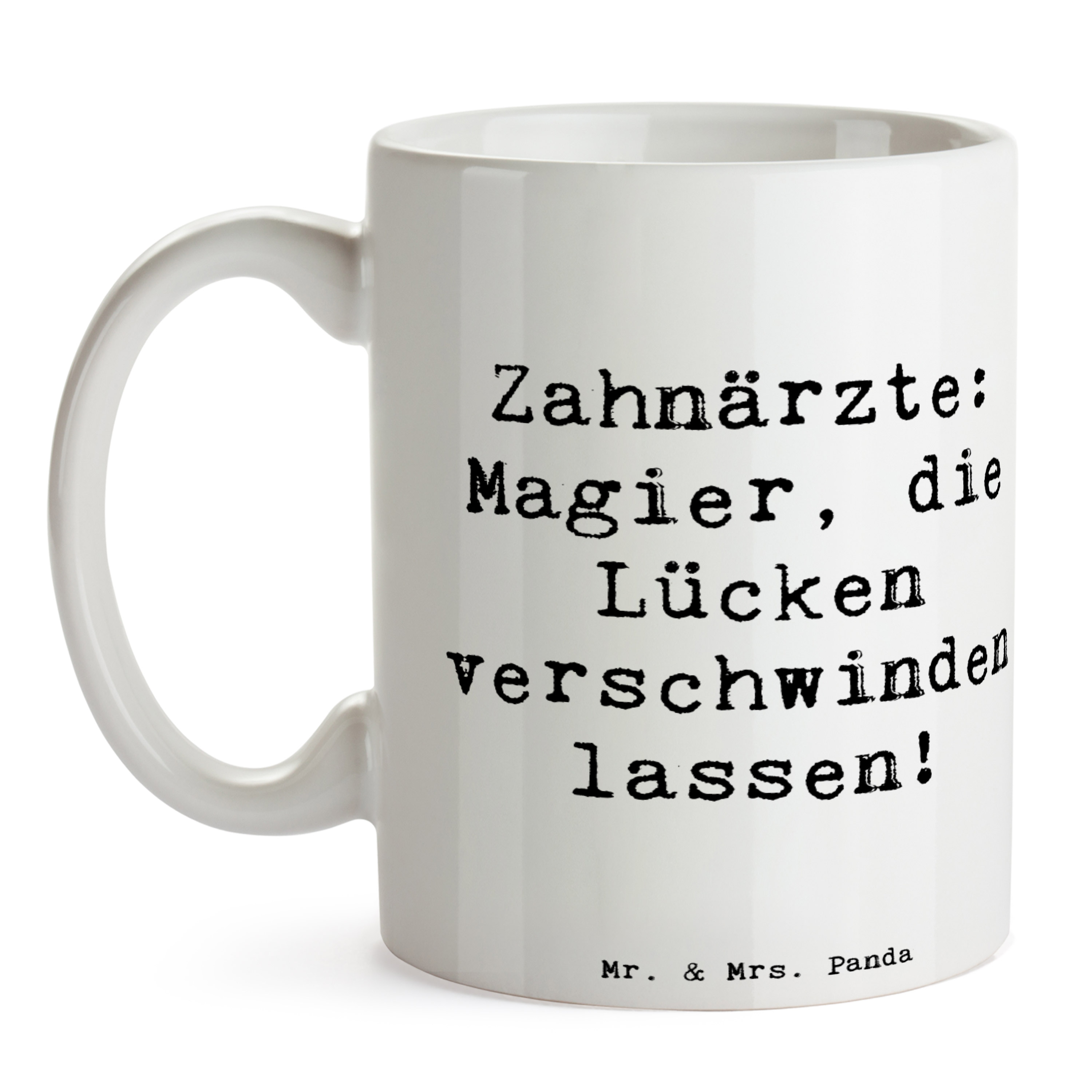 Tasse Spruch Zahnarzt Magier