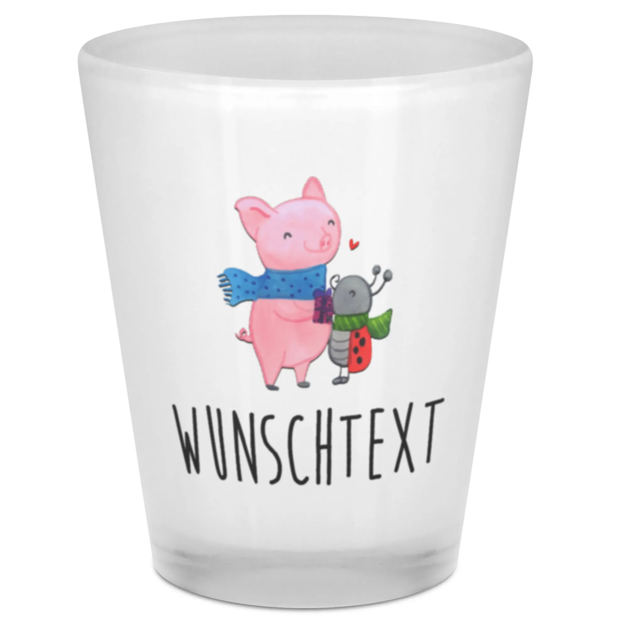 Personalisiertes Schnapsglas Glühschwein Smörle