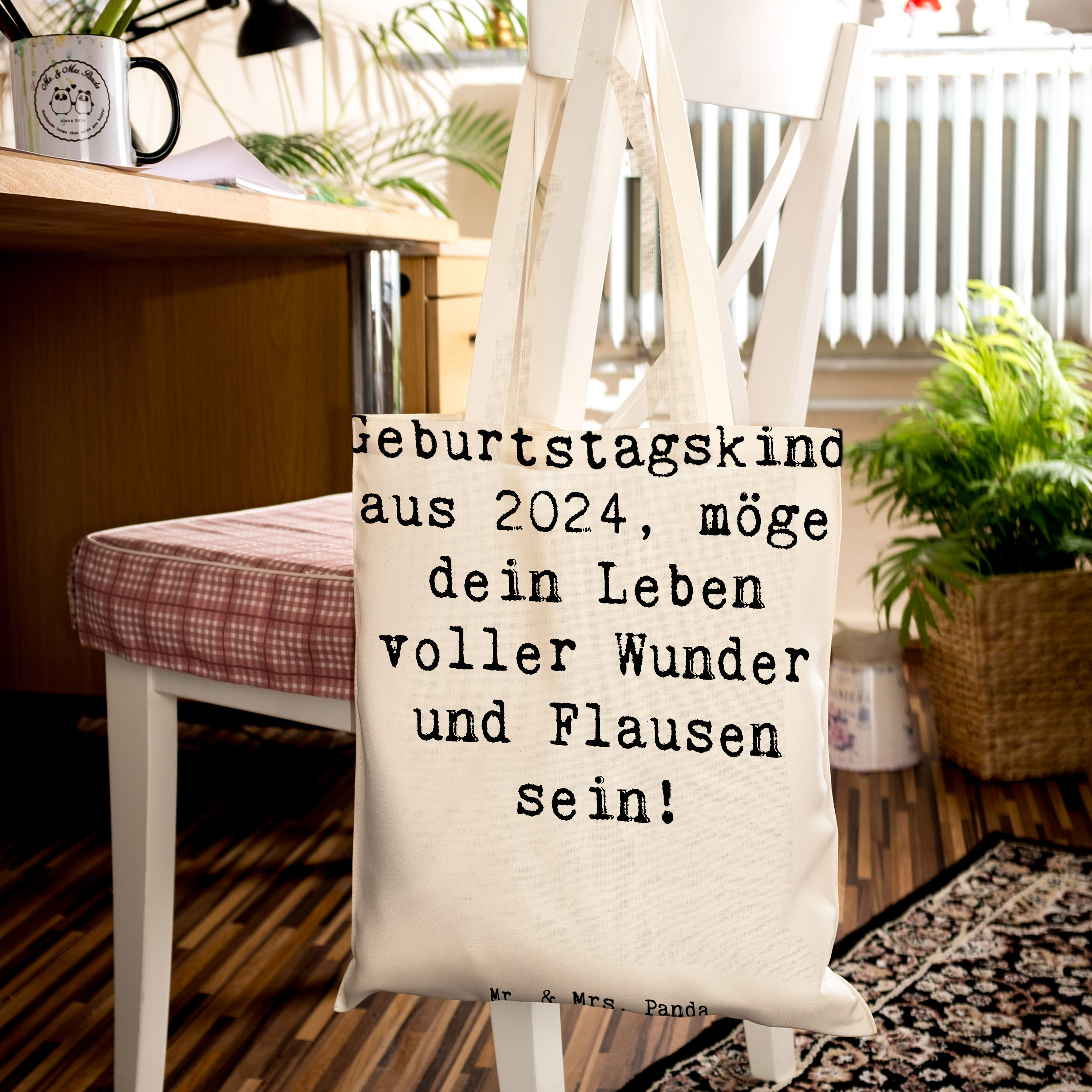 Tragetasche Spruch 2024 Geburtstag