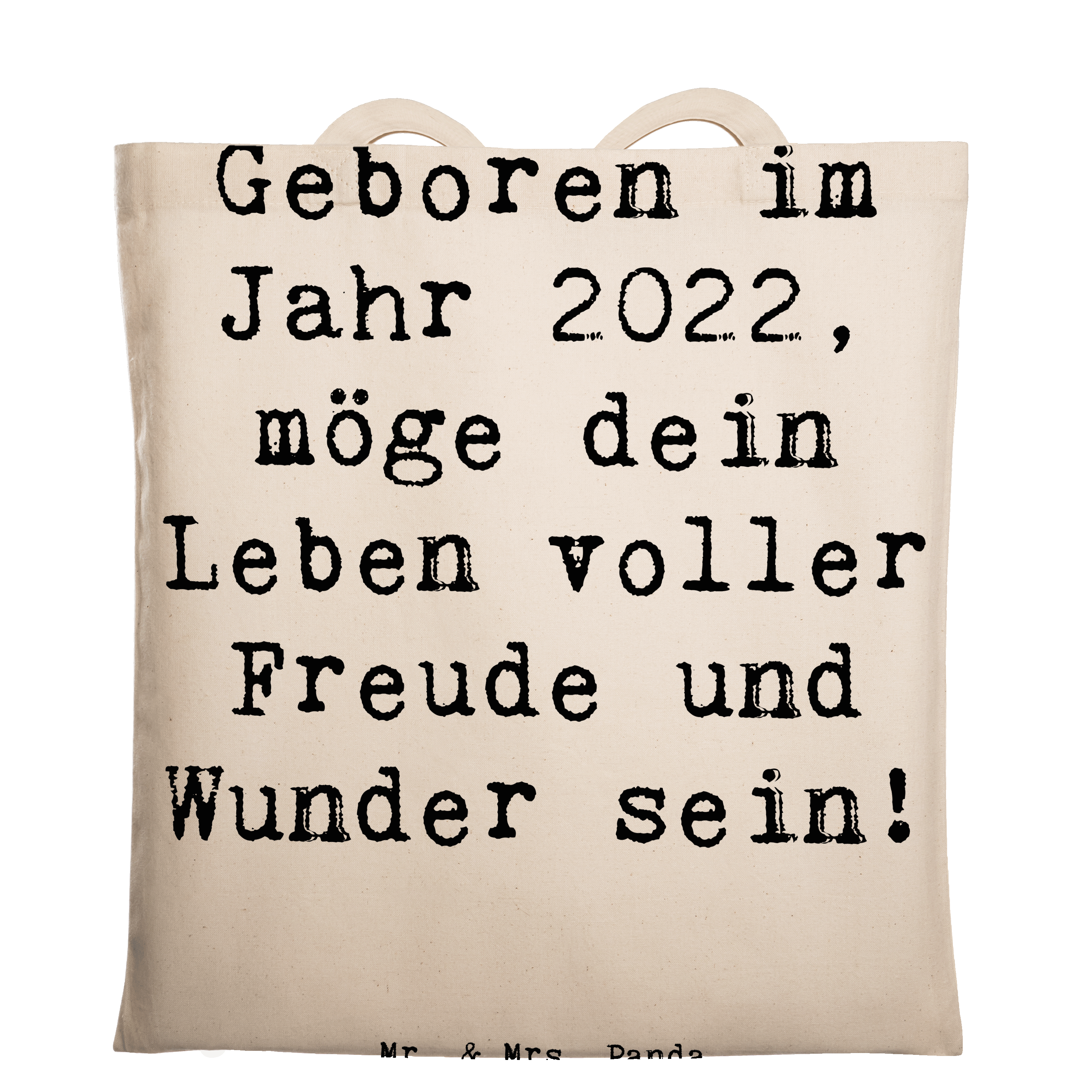 Tragetasche Spruch 2022 Geburtstag