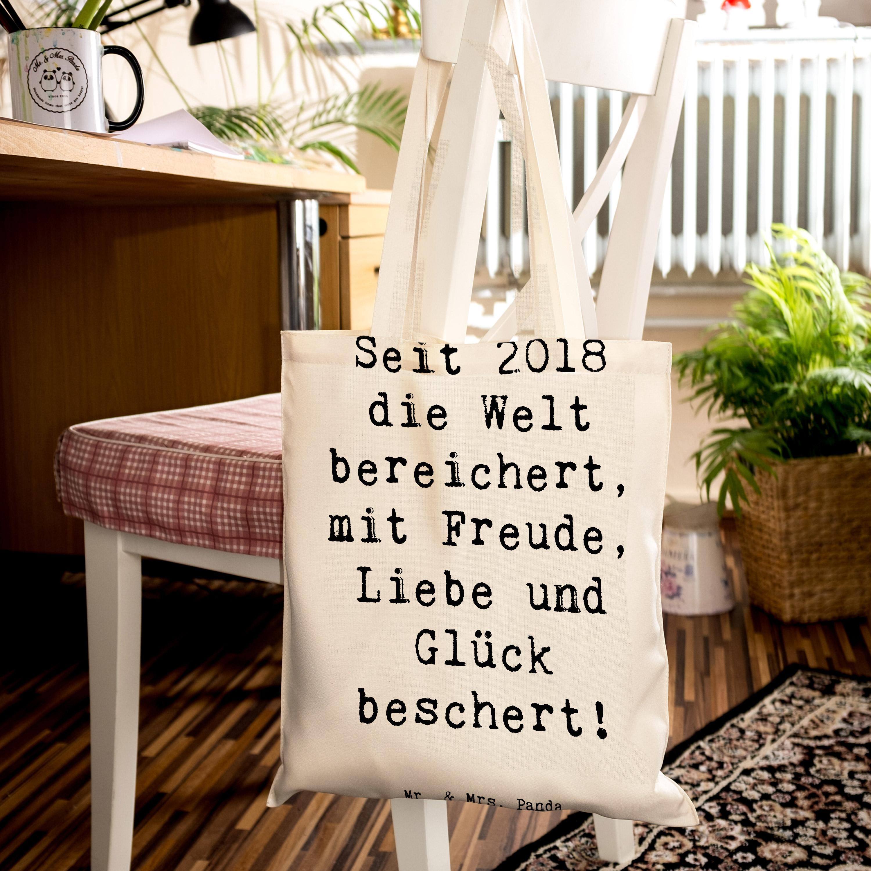 Tragetasche Spruch 2018 Geburtstag