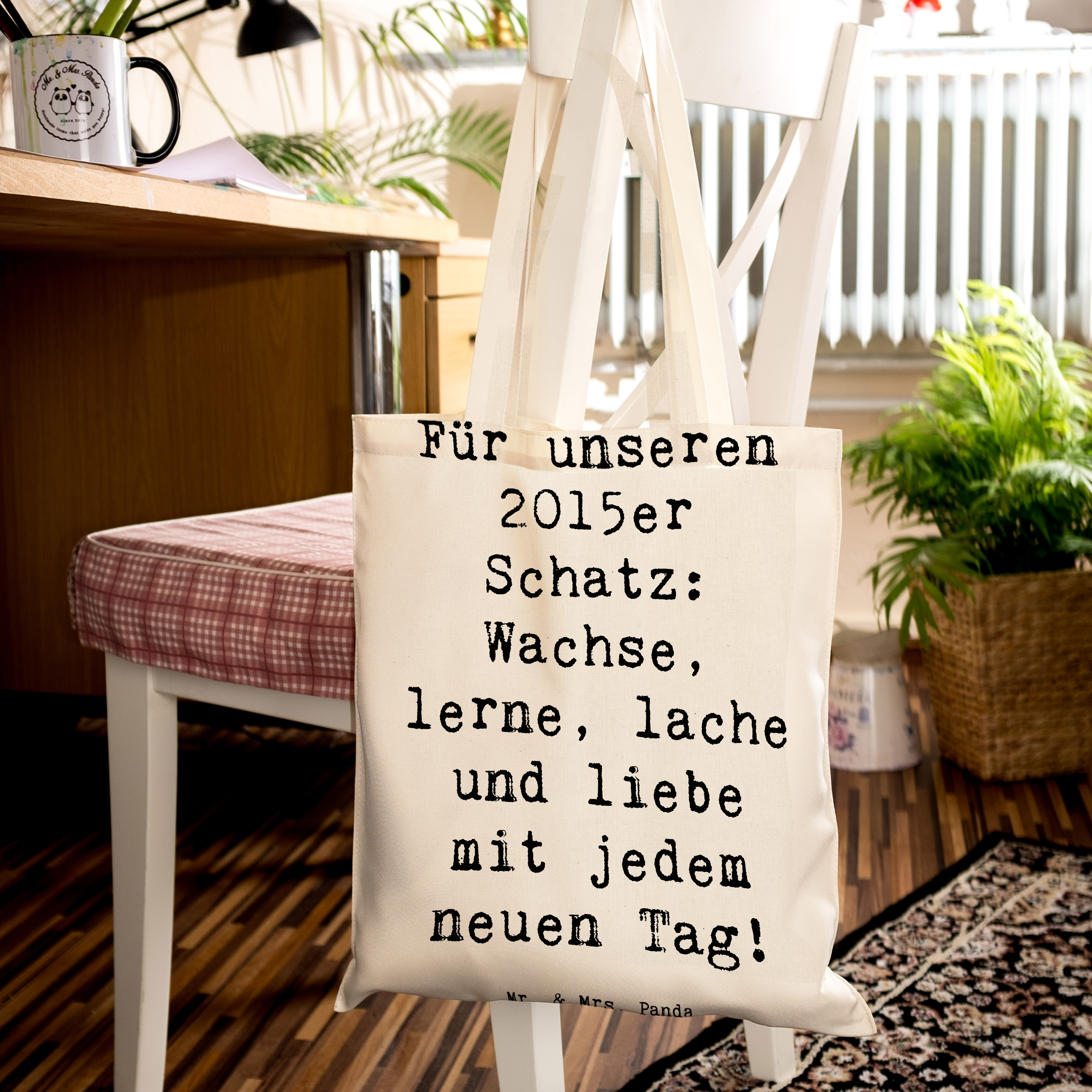 Tragetasche Spruch 2015 Geburtstag