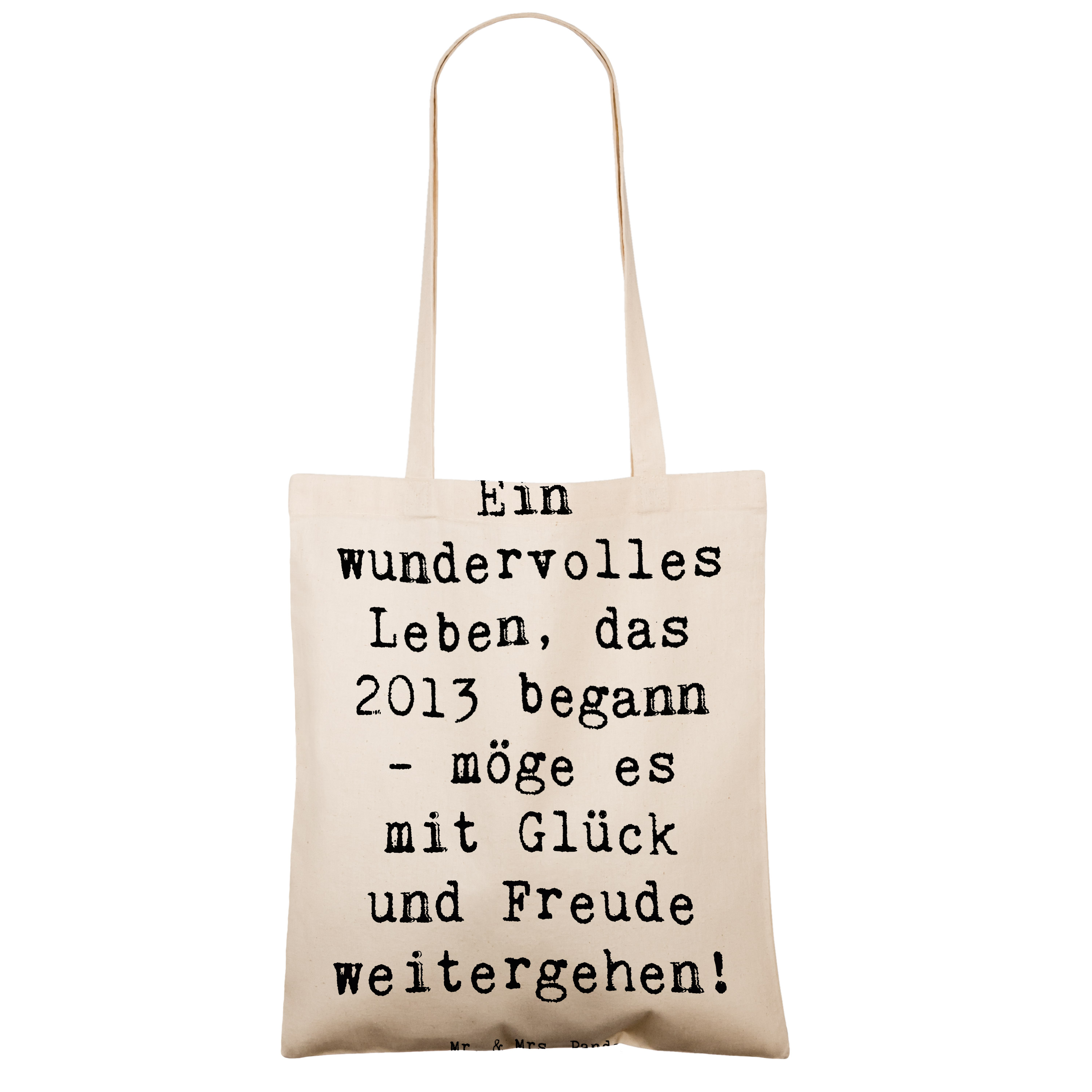 Tragetasche Spruch 2013 Geburtstag Wundervoll