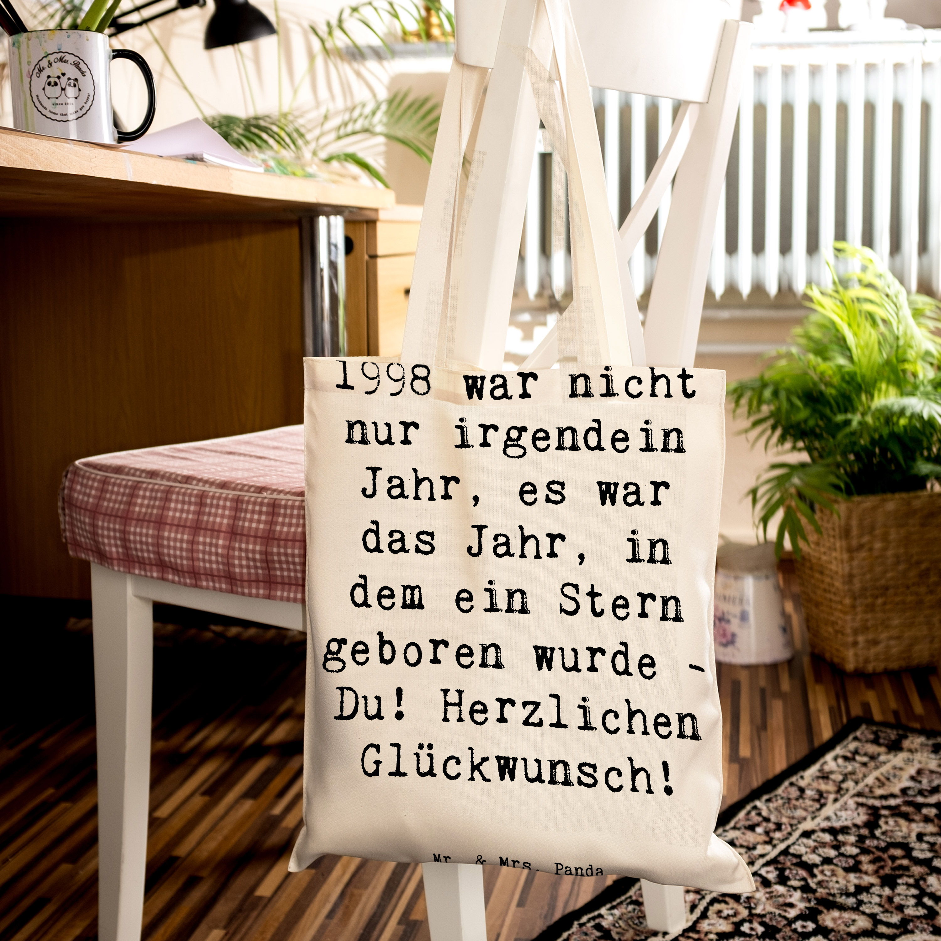 Tragetasche Spruch 1998 Geburtstag