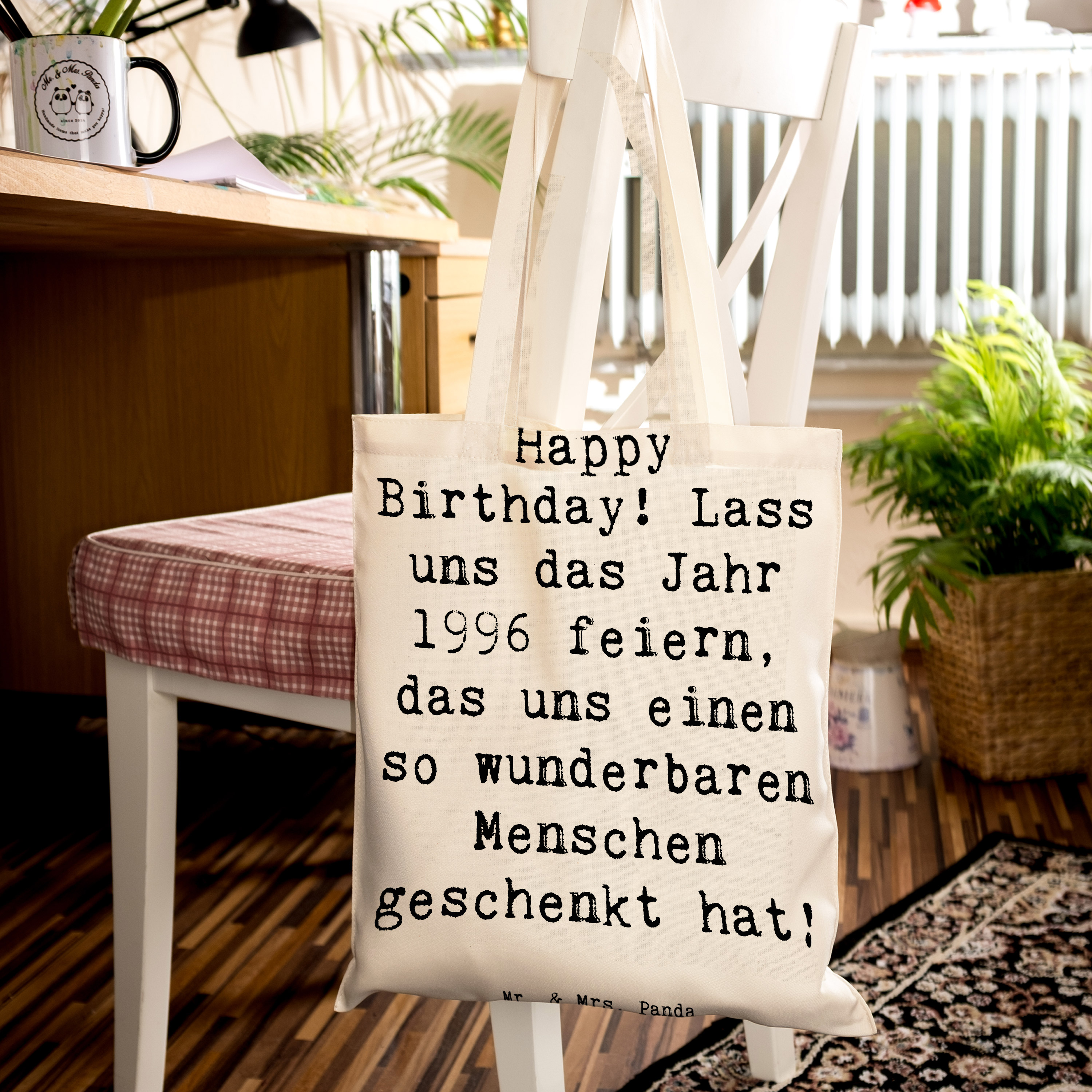 Tragetasche Spruch 1996 Geburtstag