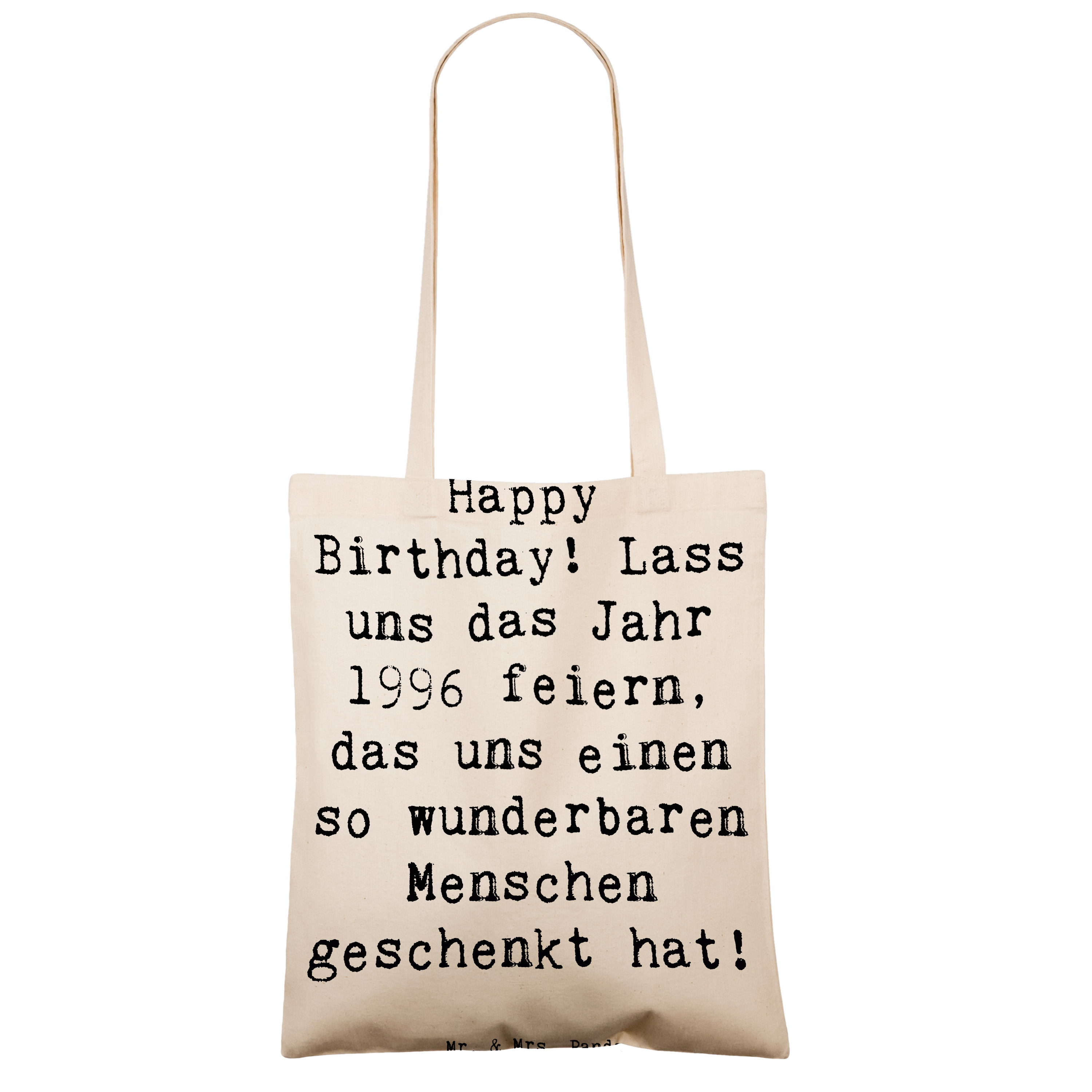 Tragetasche Spruch 1996 Geburtstag