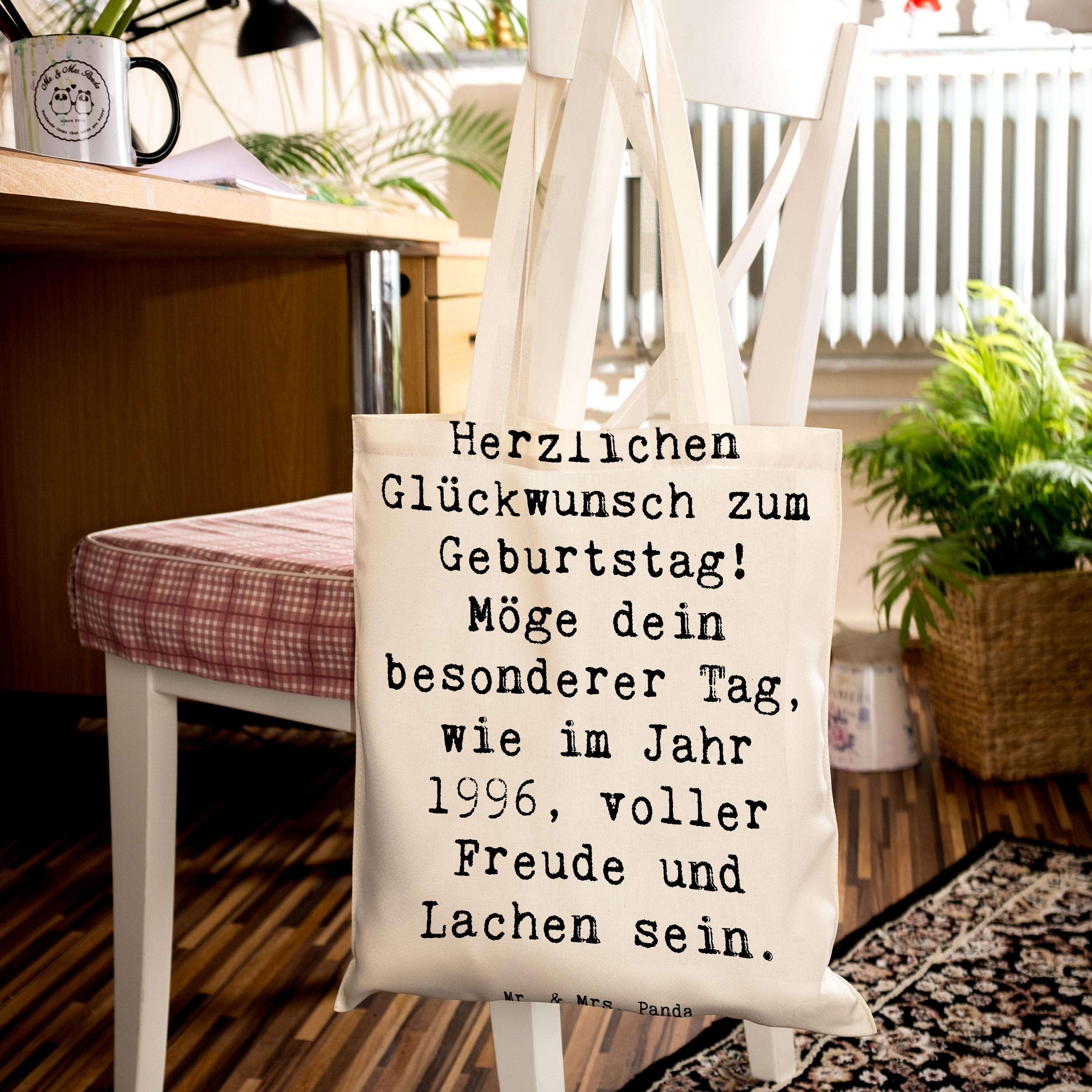 Tragetasche Spruch 1996 Geburtstag Freude