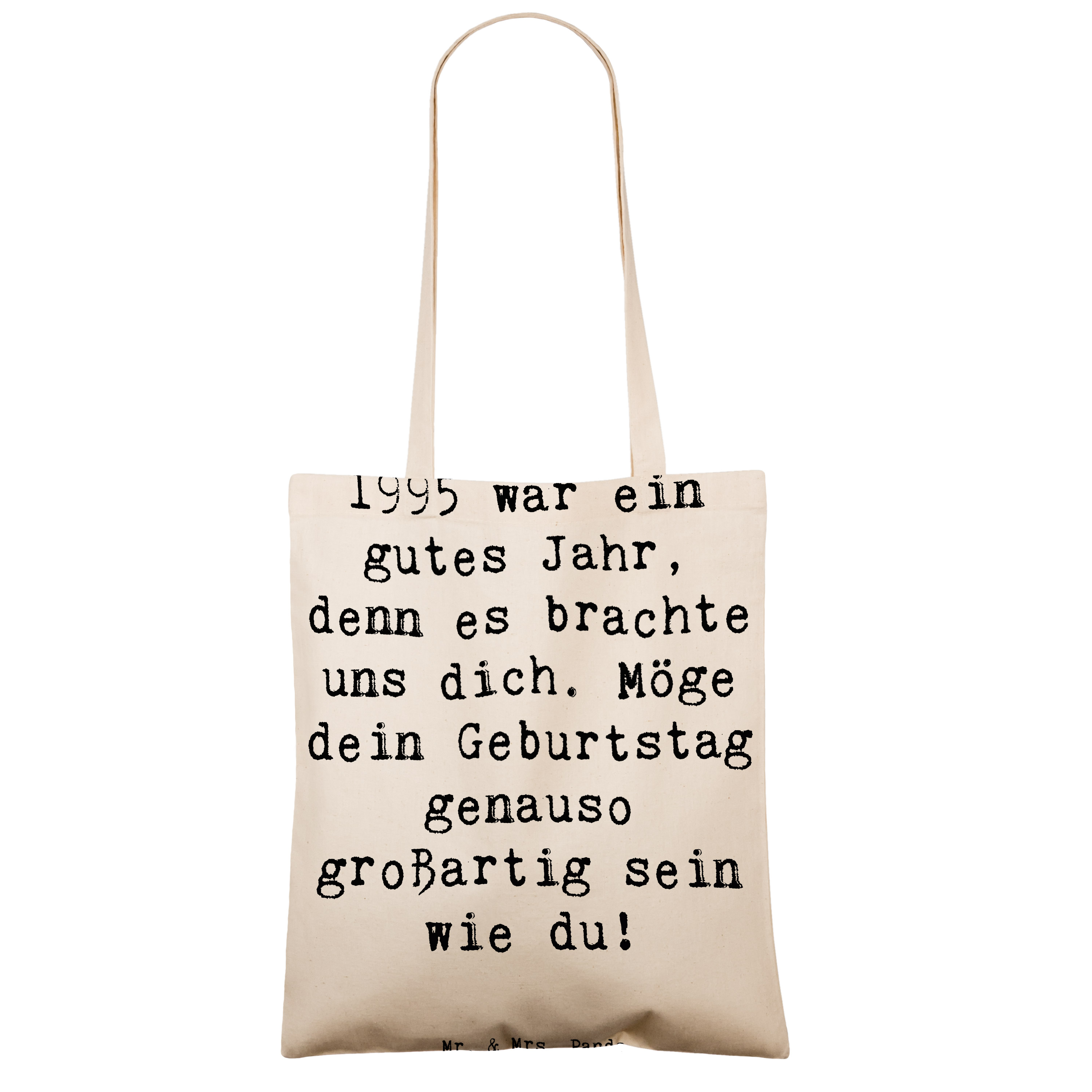 Tragetasche Spruch 1995 Geburtstag