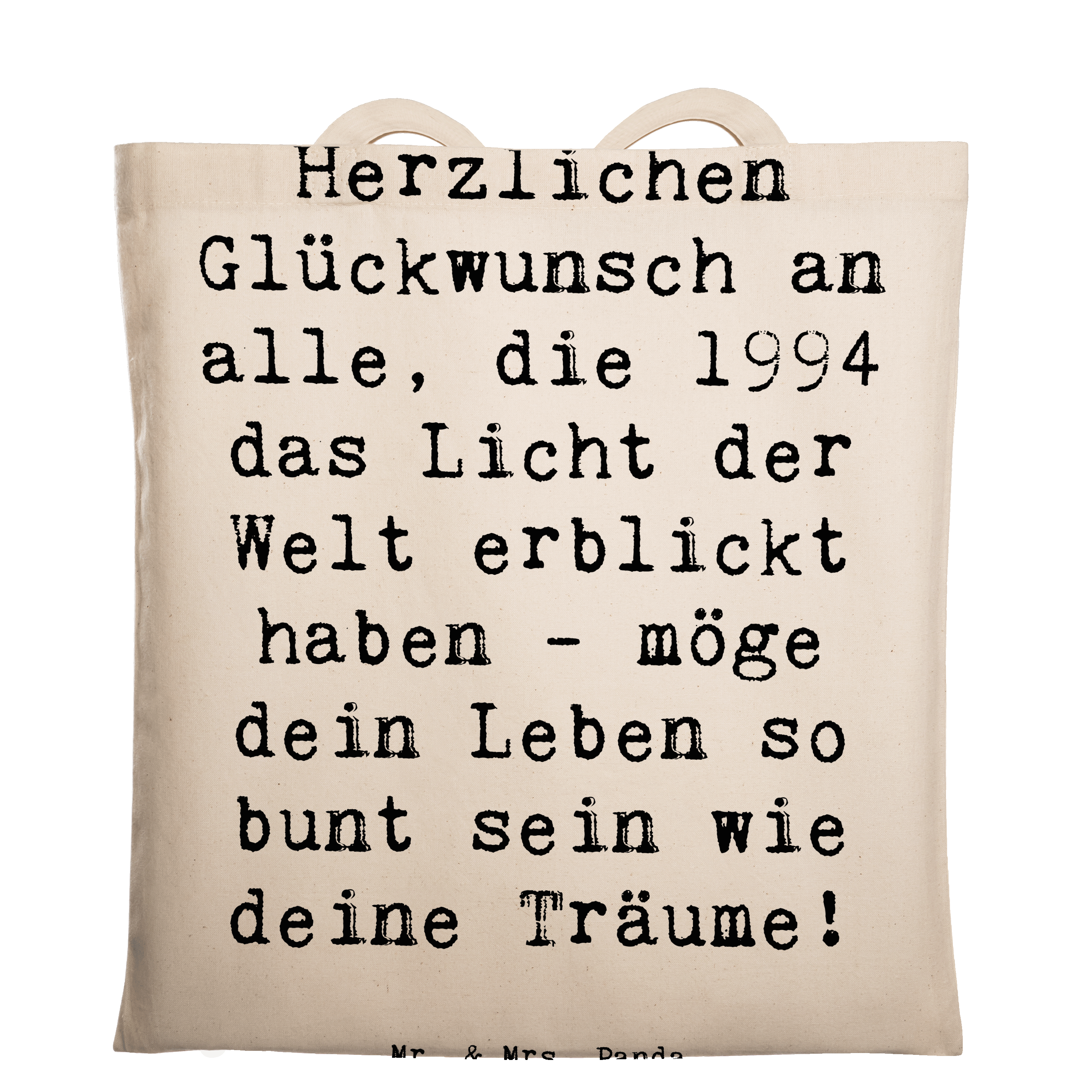 Tragetasche Spruch 1994 Geburtstag