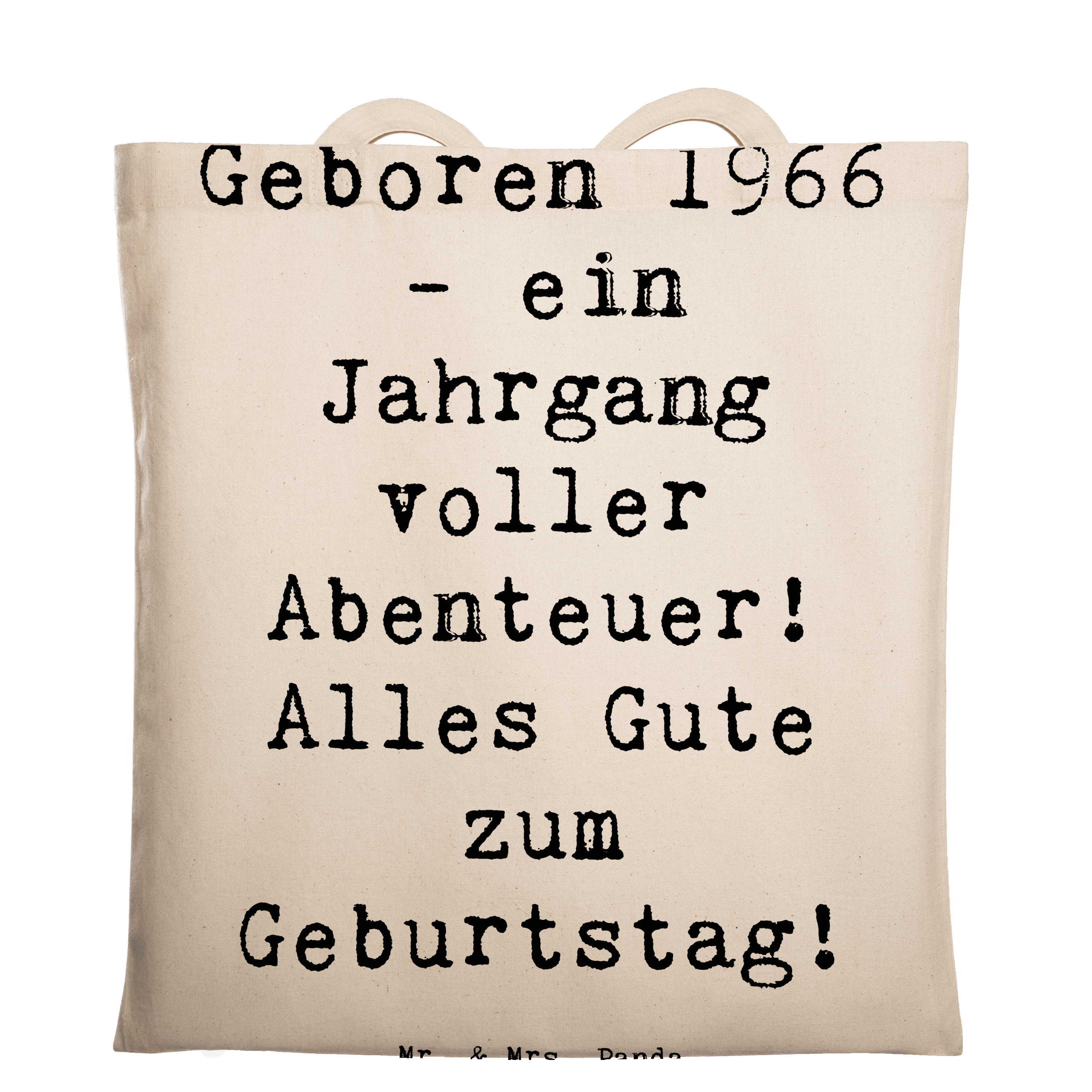 Tragetasche Spruch 1966 Geburtstag Abenteuer