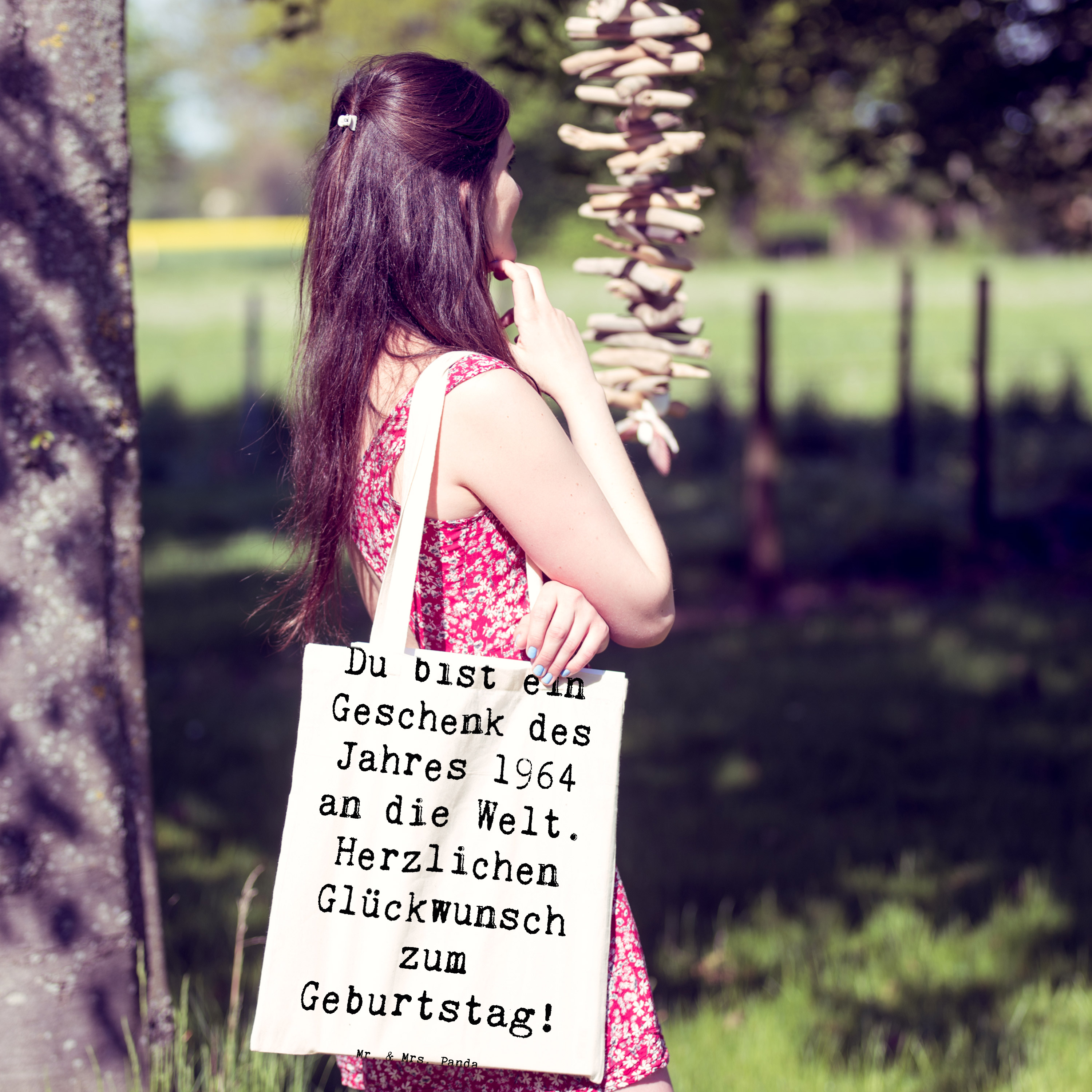 Tragetasche Spruch 1964 Geburtstag Geschenk