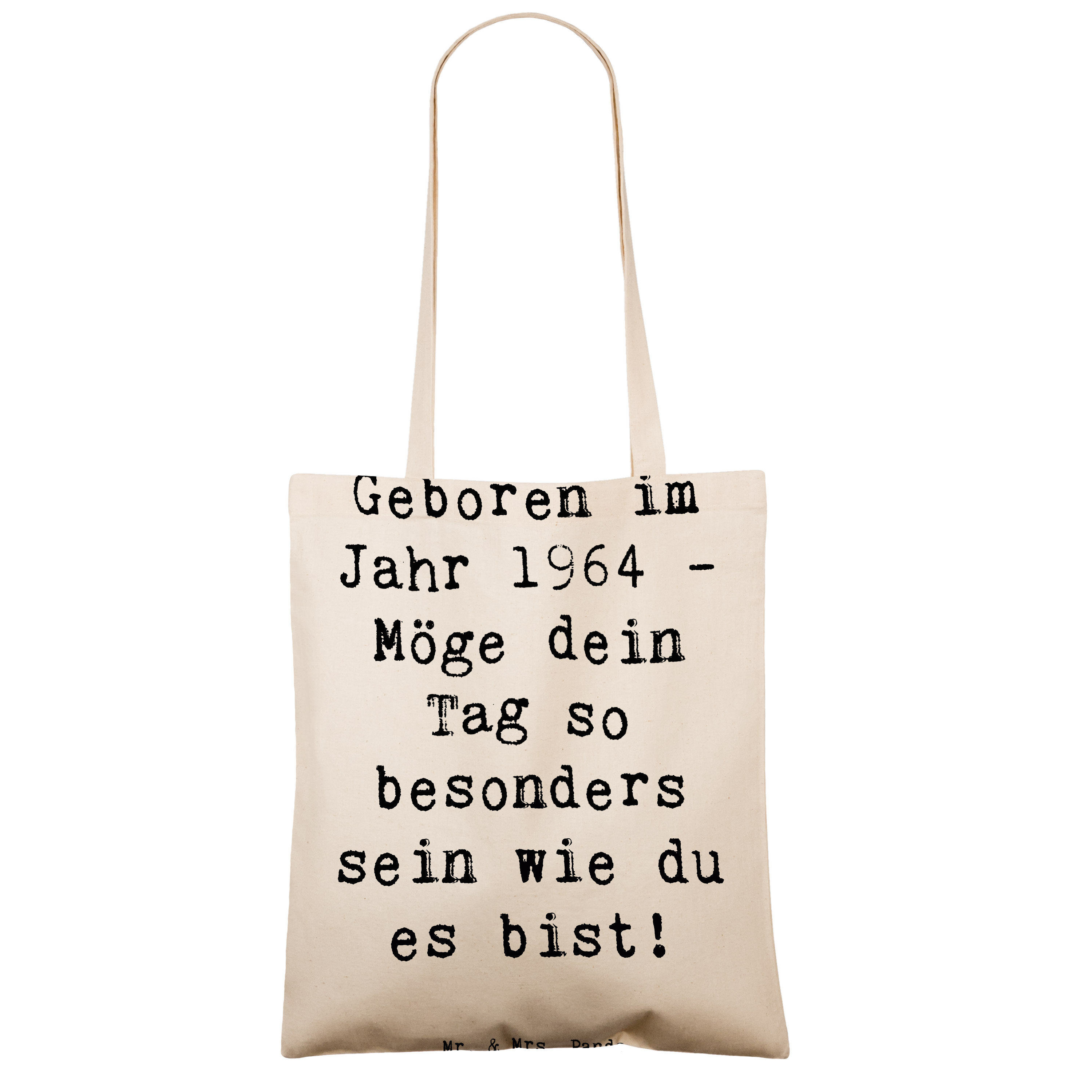 Tragetasche Spruch 1964 Geburtstag