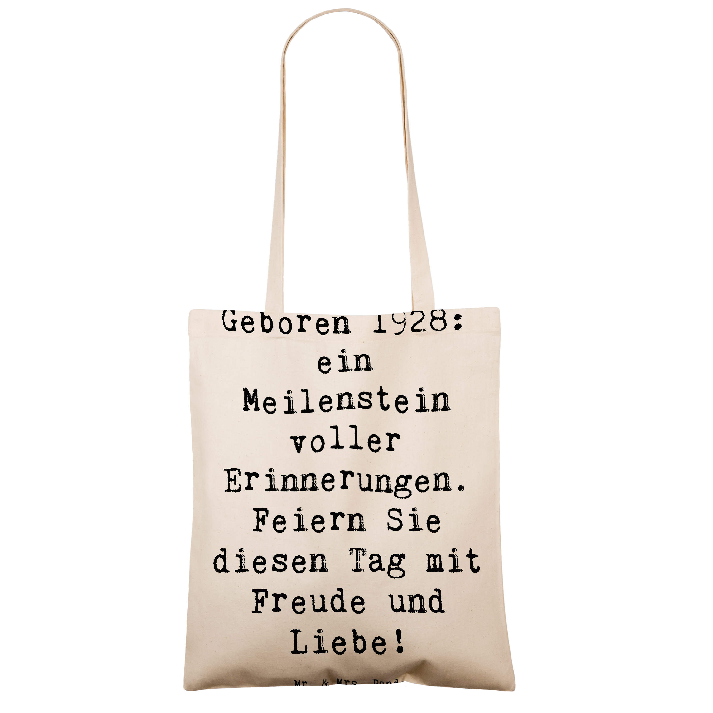 Tragetasche Spruch 1928 Geburtstag