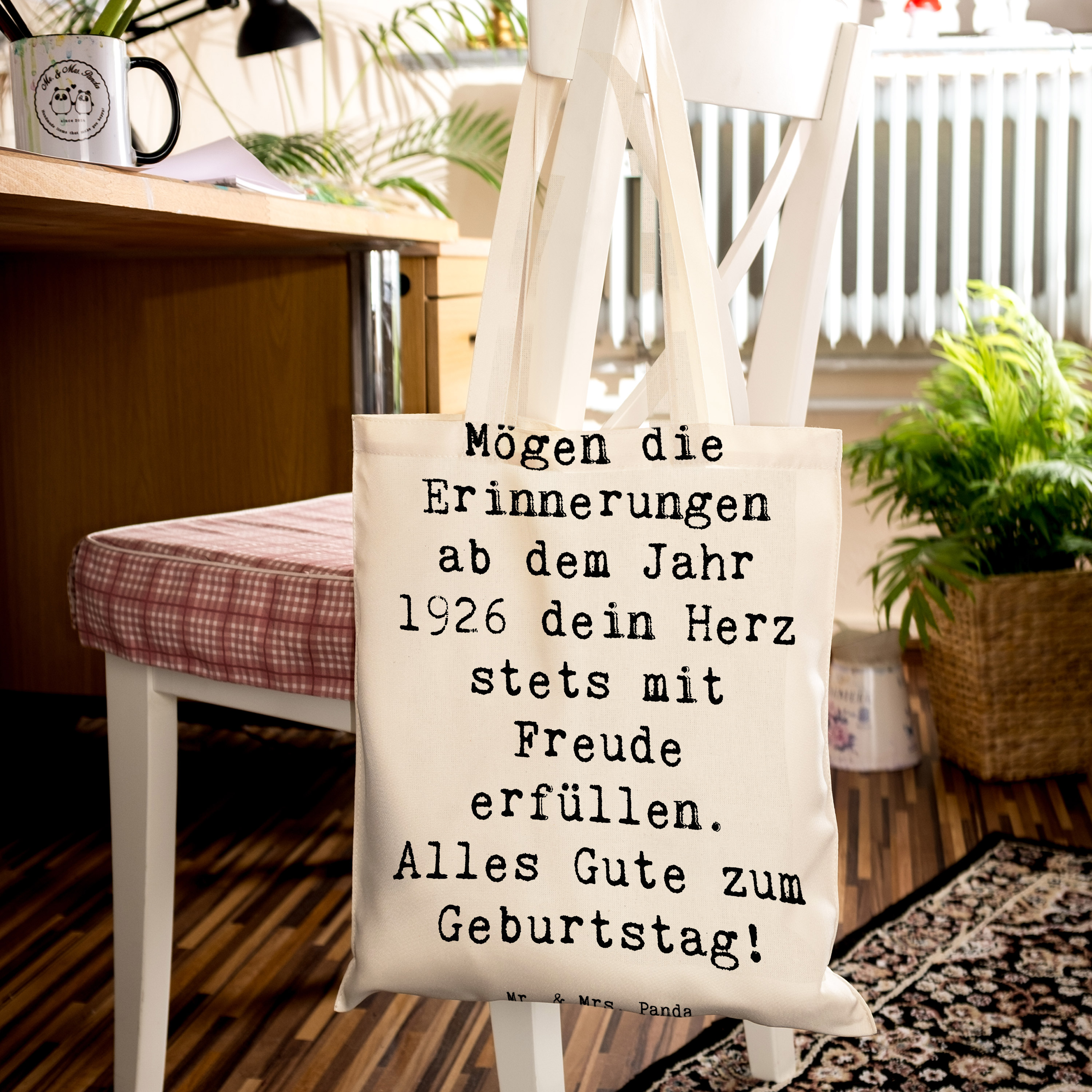 Tragetasche Spruch 1926 Geburtstag