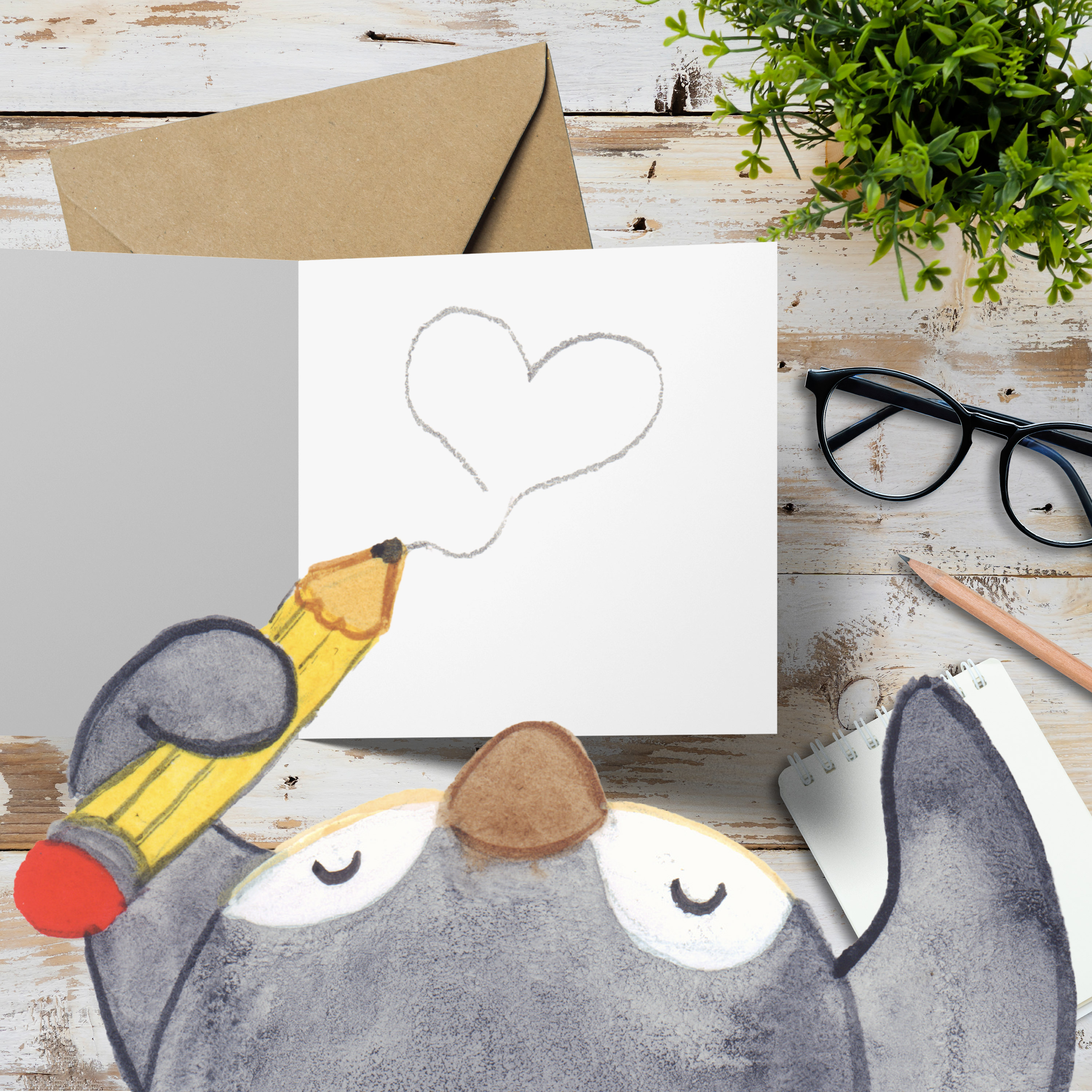 Deluxe Karte Spruch Bonustochter - Geschenk besondere Beziehung Klappkarte - Bild 7 von 15