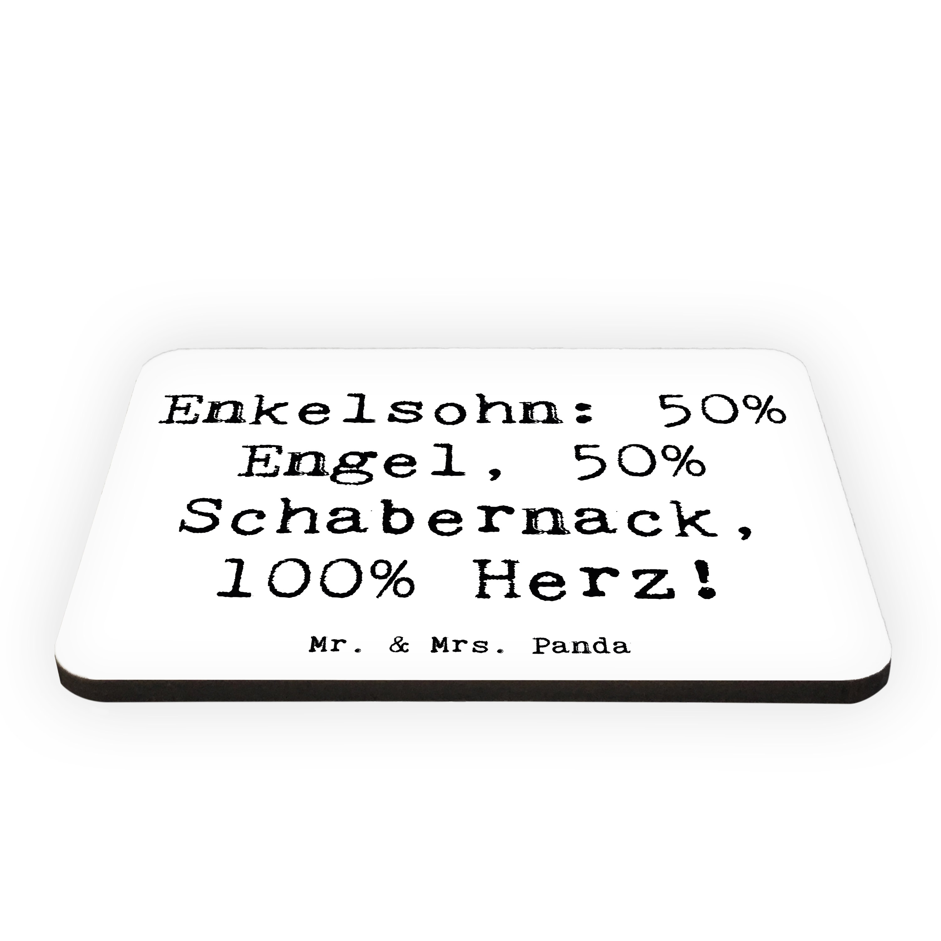 Magnet Spruch Enkelsohn Herz - Geschenk Geburtstage Motivmagnete Schabernack - Bild 3 von 9