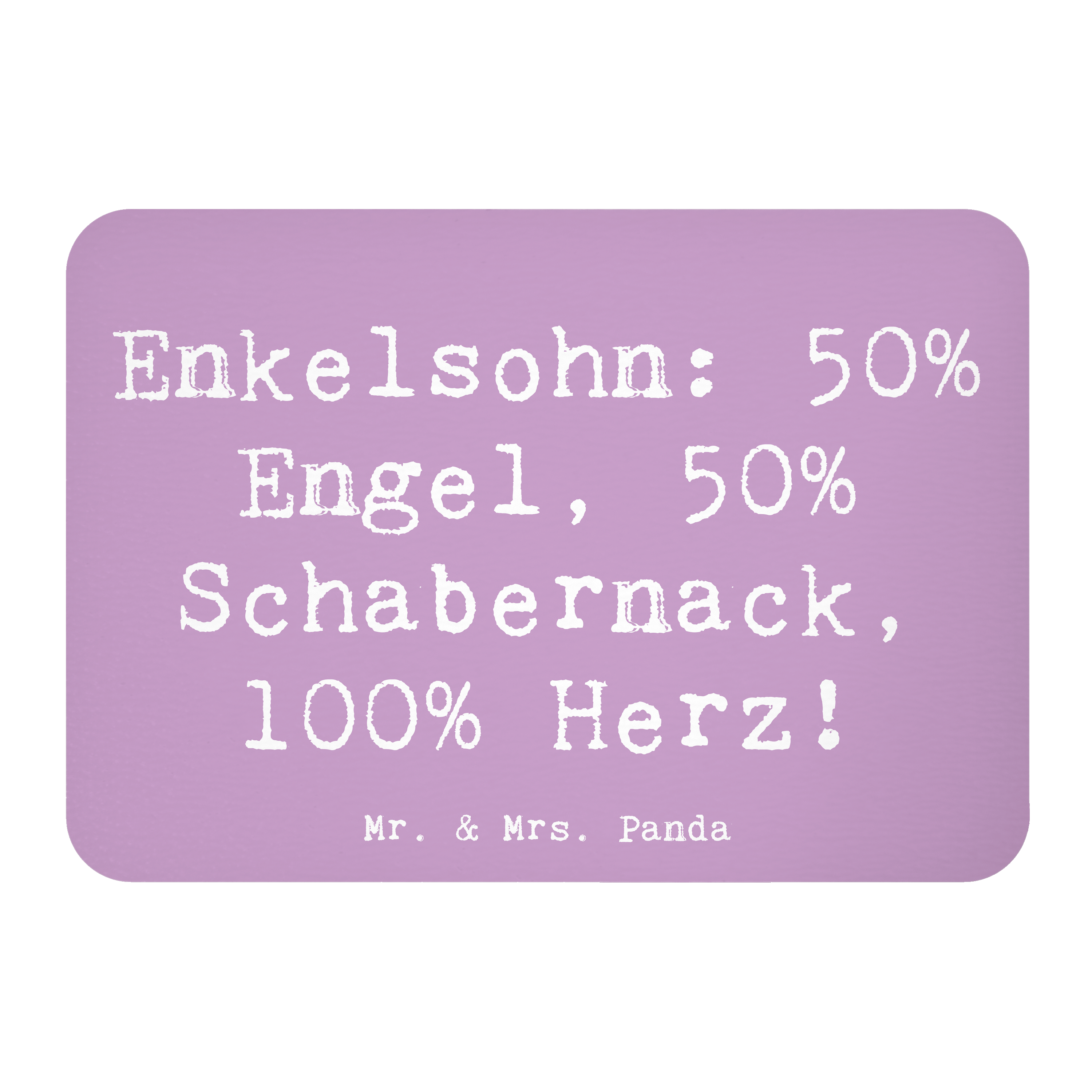 Magnet Spruch Enkelsohn Herz - Geschenk Geburtstage Motivmagnete Schabernack - Bild 4 von 9