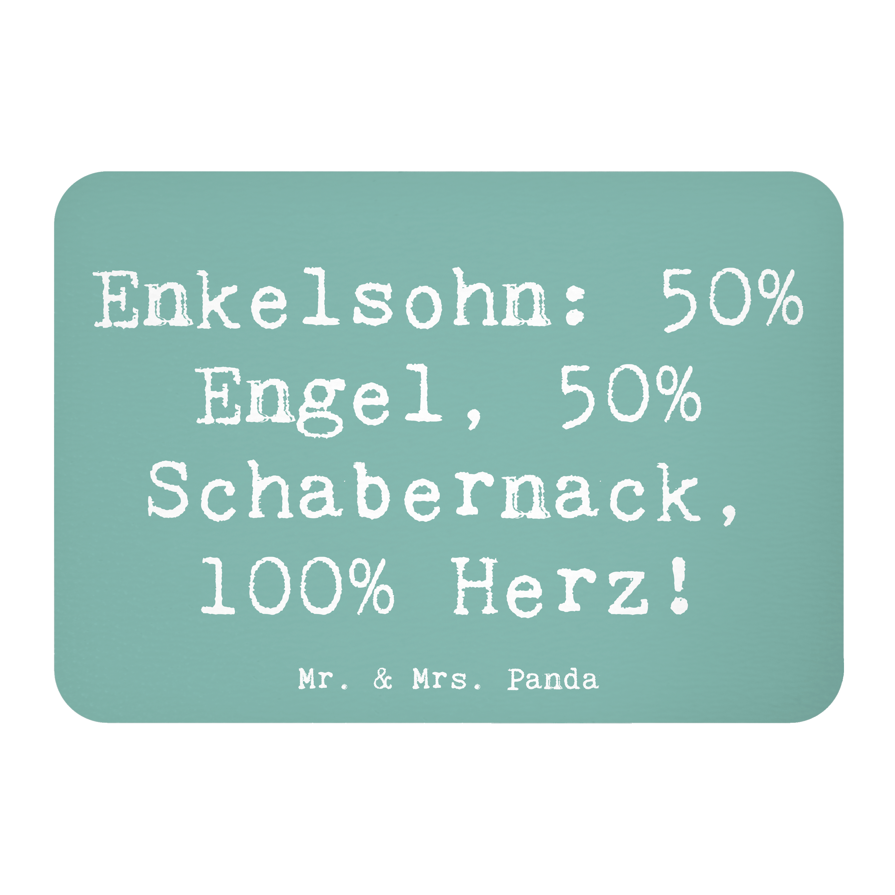 Magnet Spruch Enkelsohn Herz - Geschenk Geburtstage Motivmagnete Schabernack - Bild 7 von 9