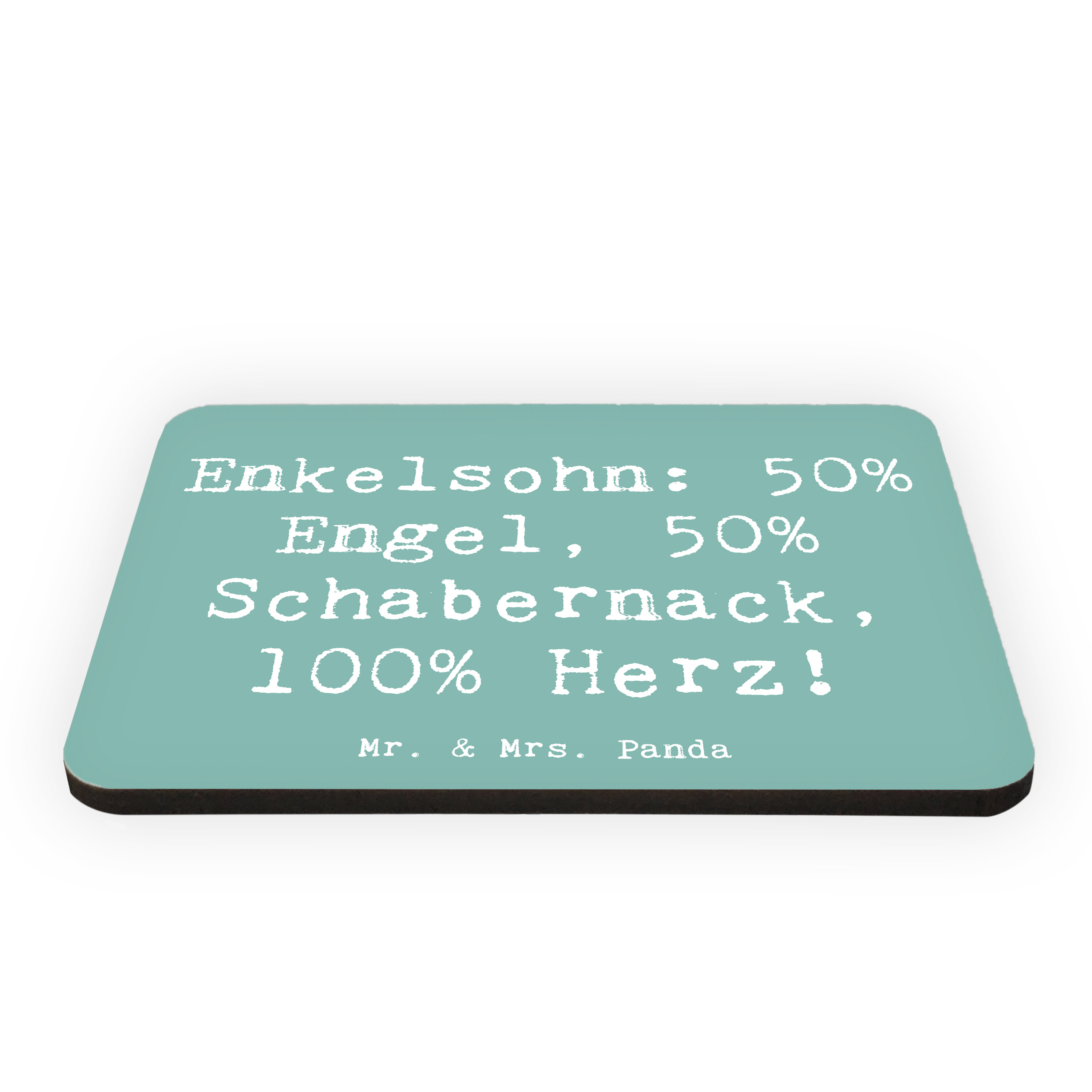 Magnet Spruch Enkelsohn Herz - Geschenk Geburtstage Motivmagnete Schabernack - Bild 9 von 9