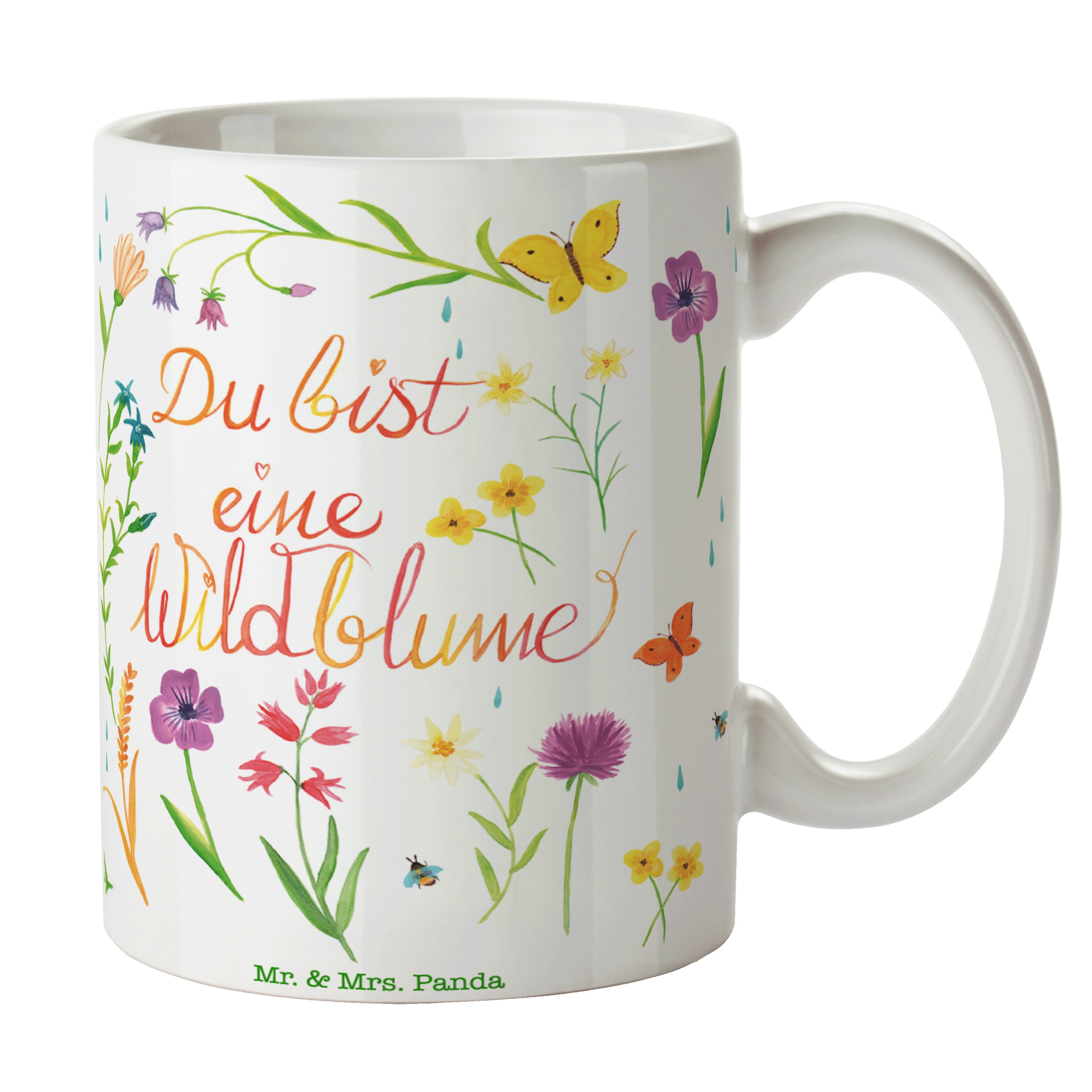 Tasse Du bist eine Wildblume