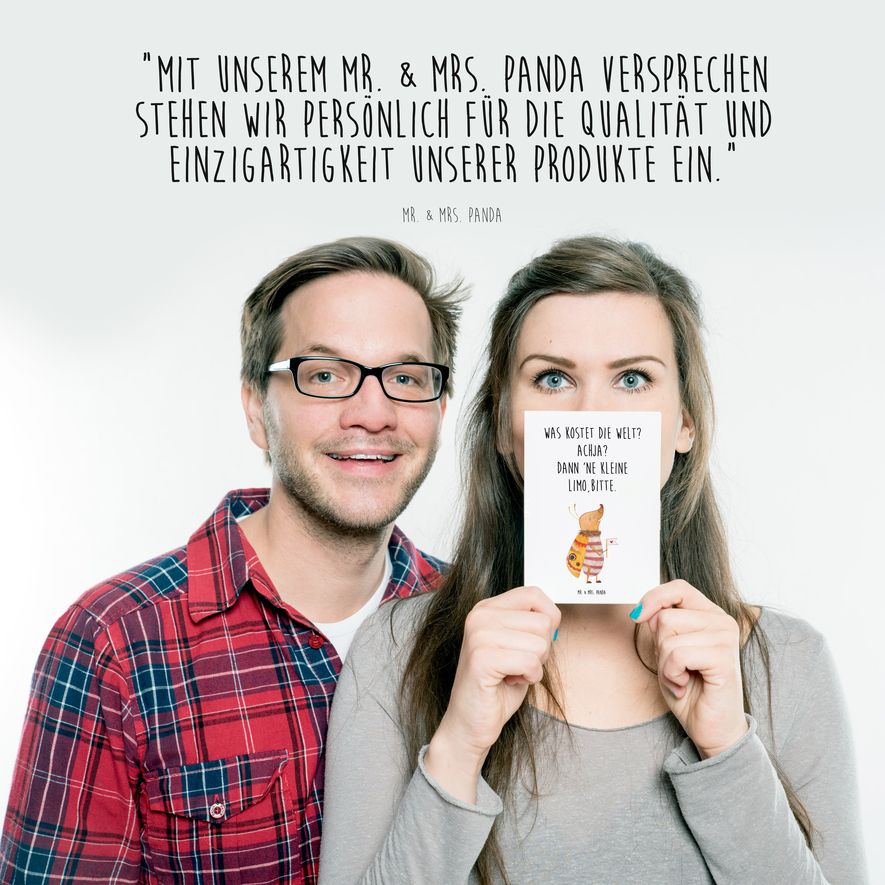 Postkarte Nachtfalter Fähnchen - Geschenk Grußkarte Spruch witzig Ansichtskarten - Bild 14 von 20