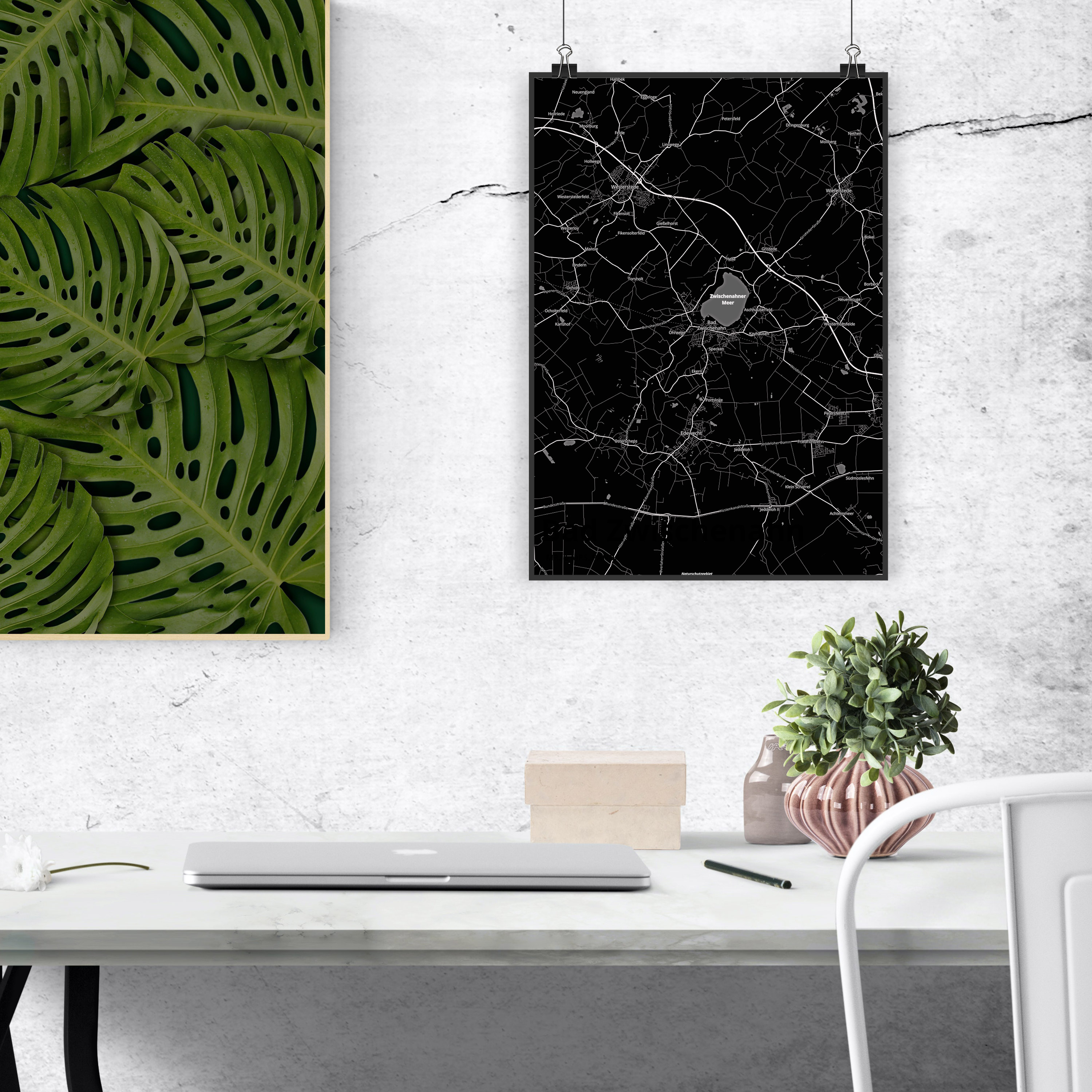 DIN A4 Poster Bad Zwischenahn - Geschenk Mr. & Mrs. Panda Poster Bild Städte Ort - Bild 2 von 8