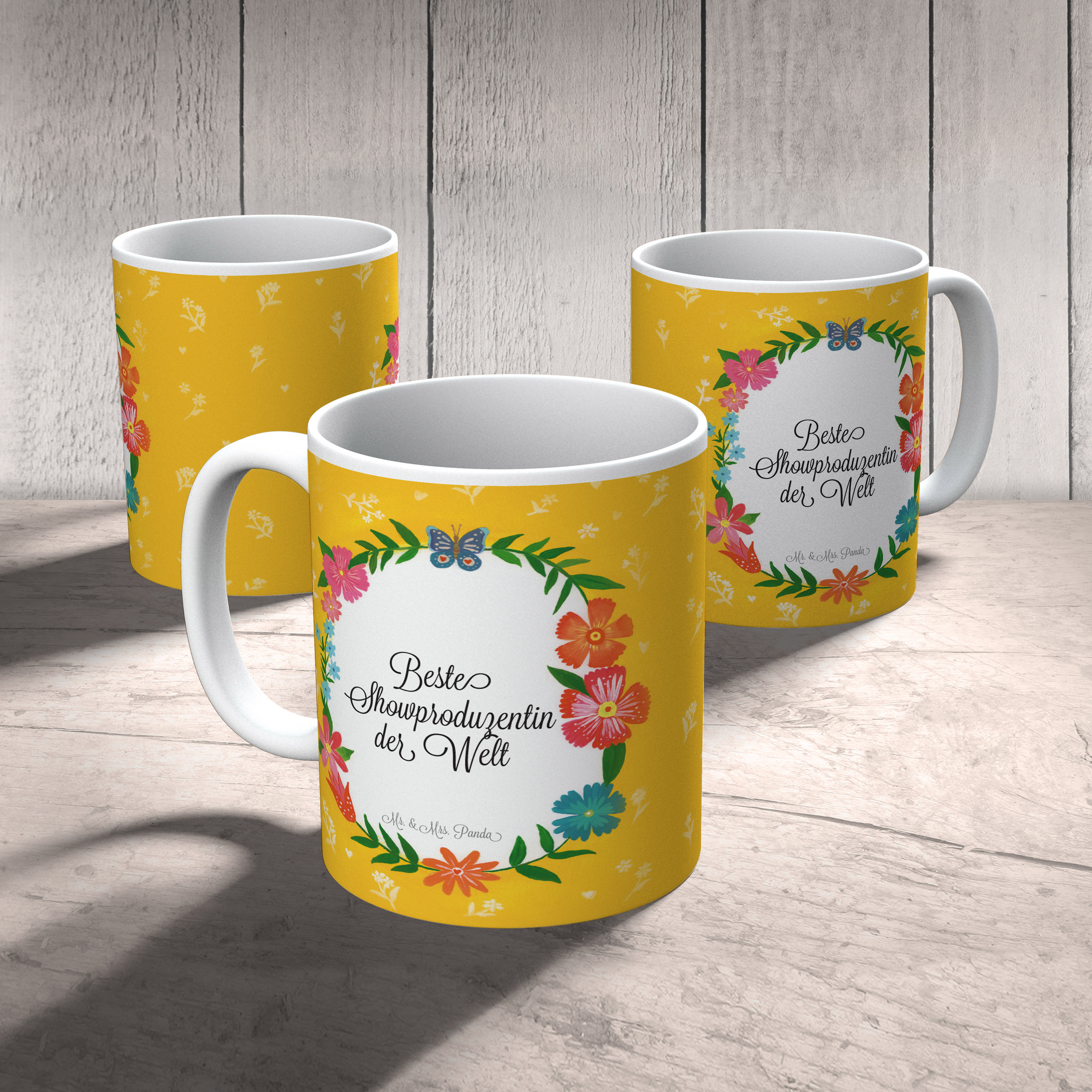 Tasse Showproduzentin