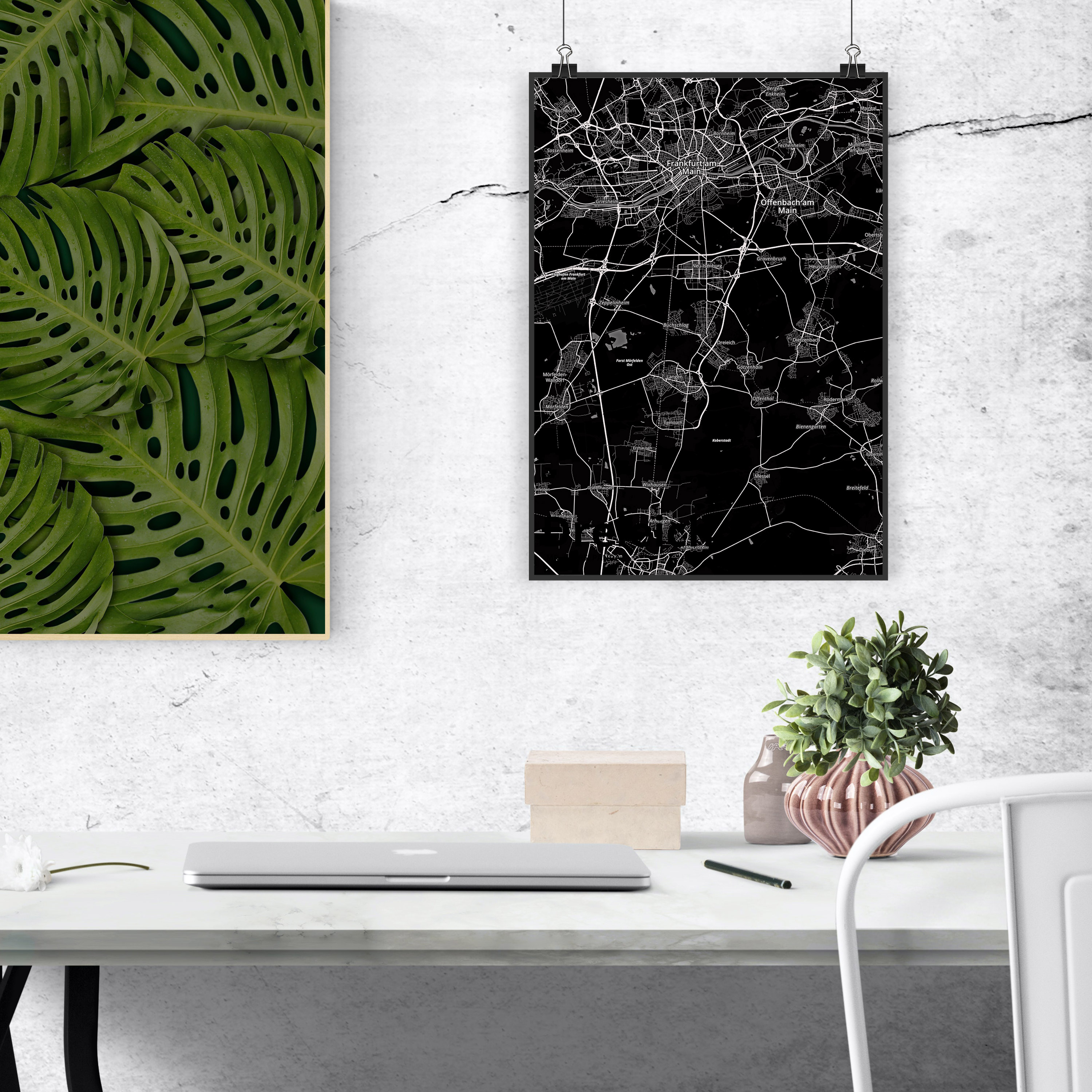 DIN A3 Poster Dreieich - Geschenk Wanddeko Bild Wandposter Stadt Küchenposter - Bild 2 von 2