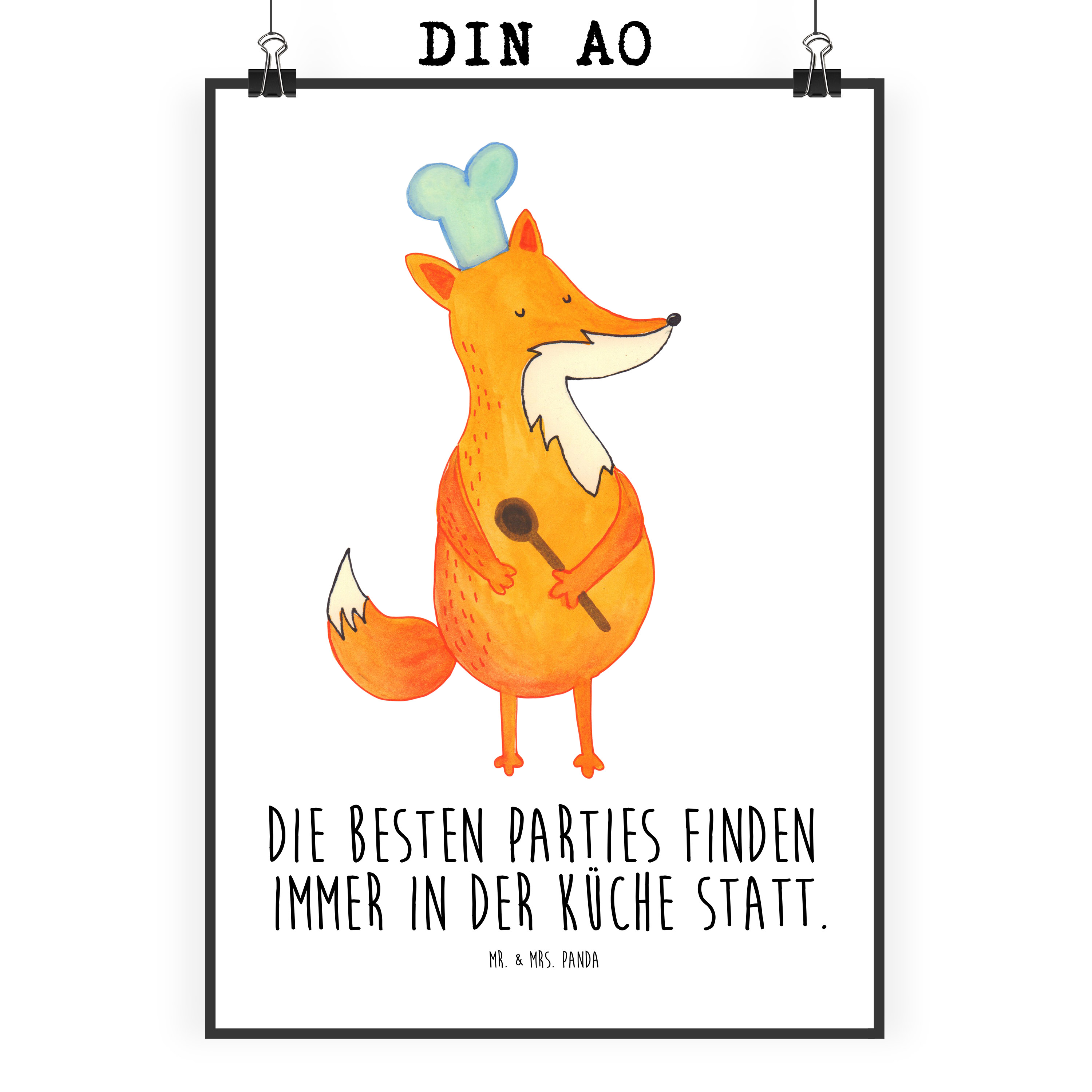 Poster Fuchs Koch