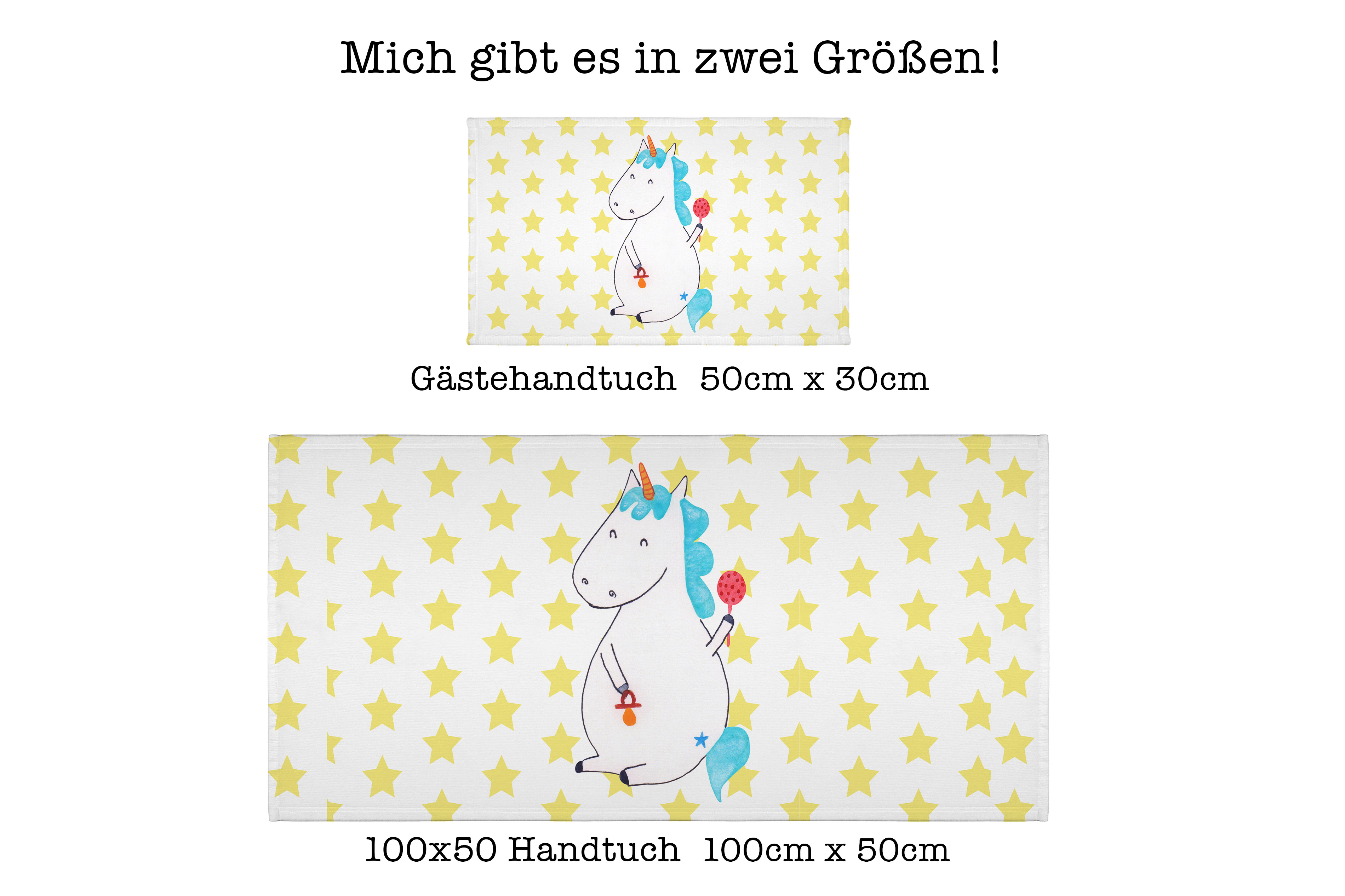 Handtuch Einhorn Baby