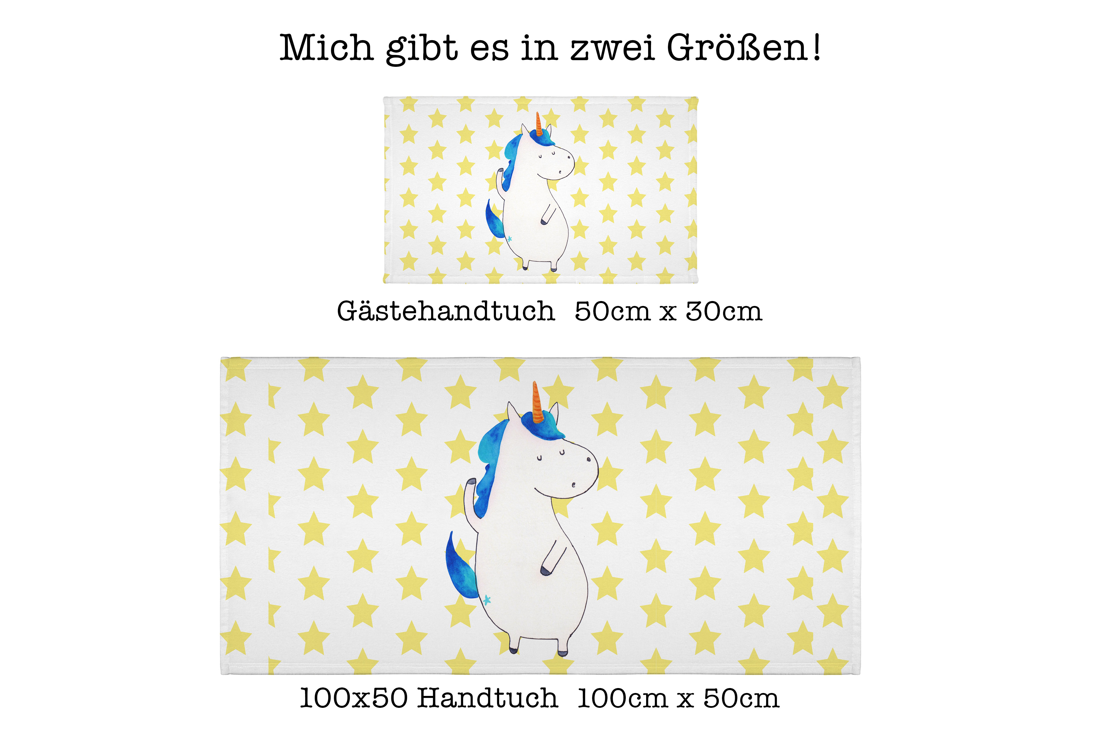 Handtuch Einhorn Mann