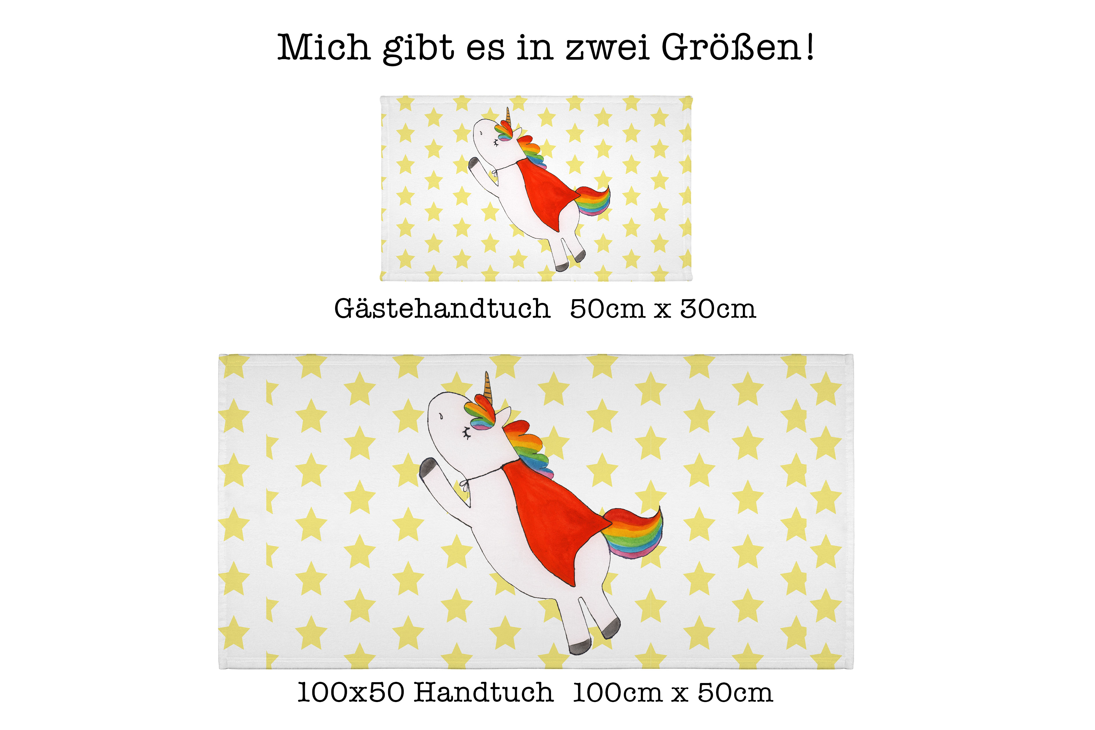 Handtuch Einhorn Super