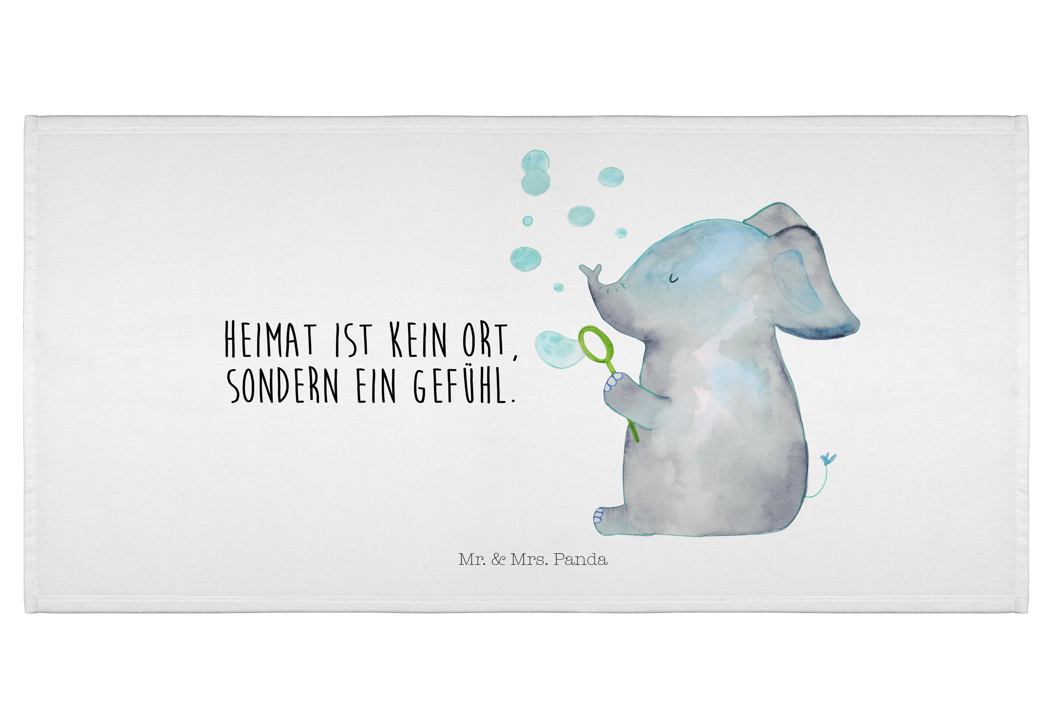 Handtuch Elefant Seifenblasen