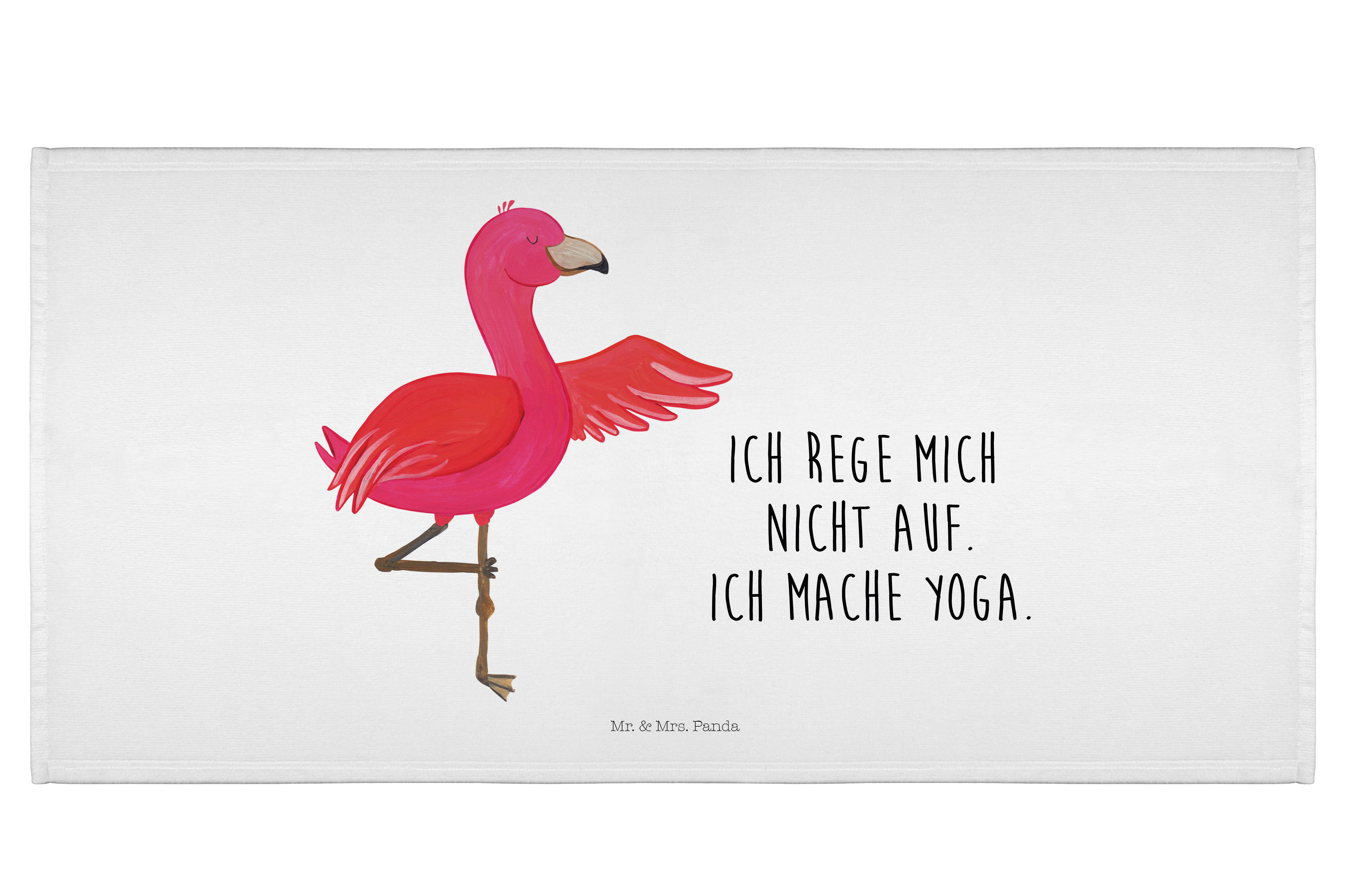 Handtuch Flamingo Yoga