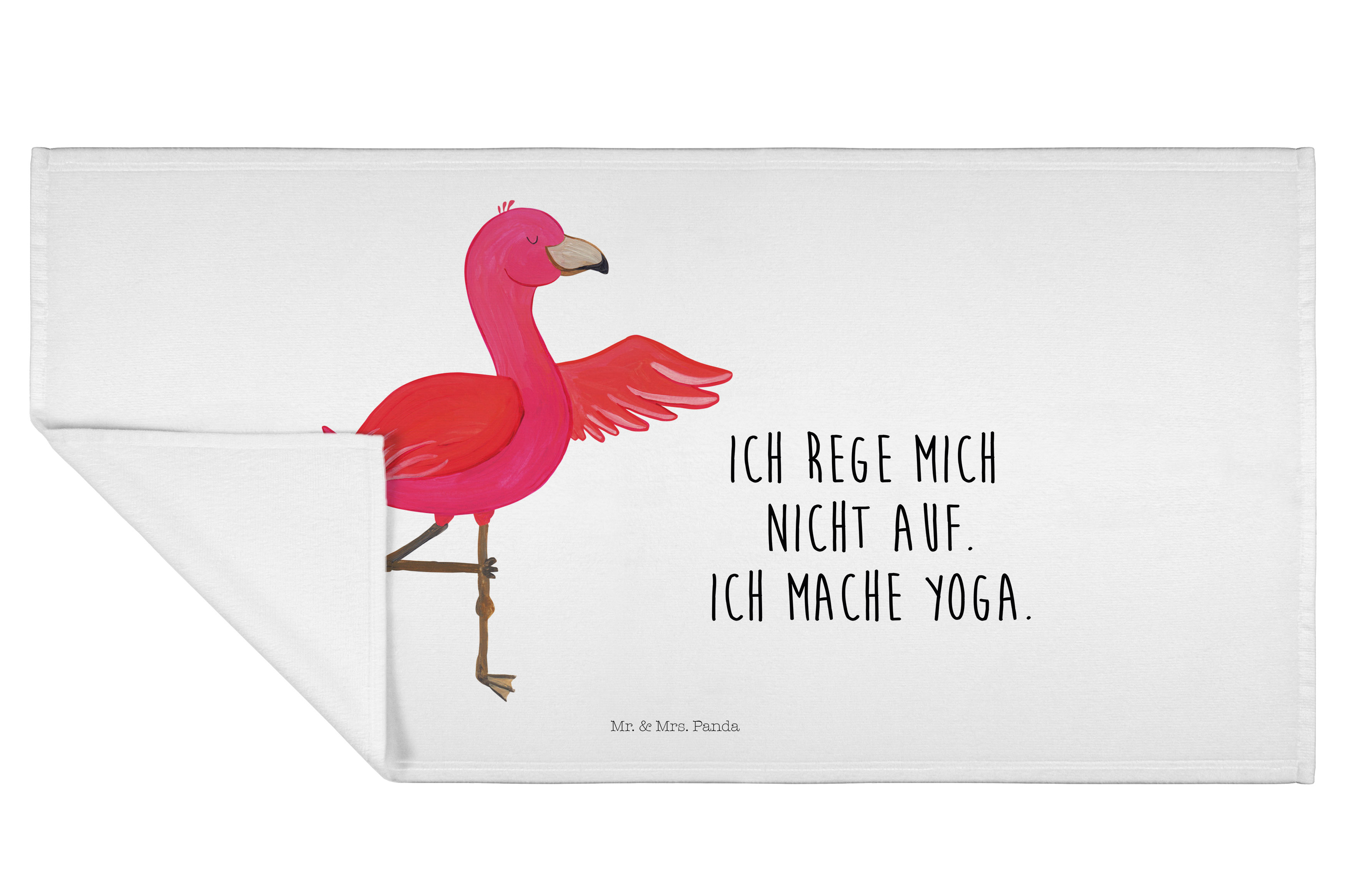 Handtuch Flamingo Yoga