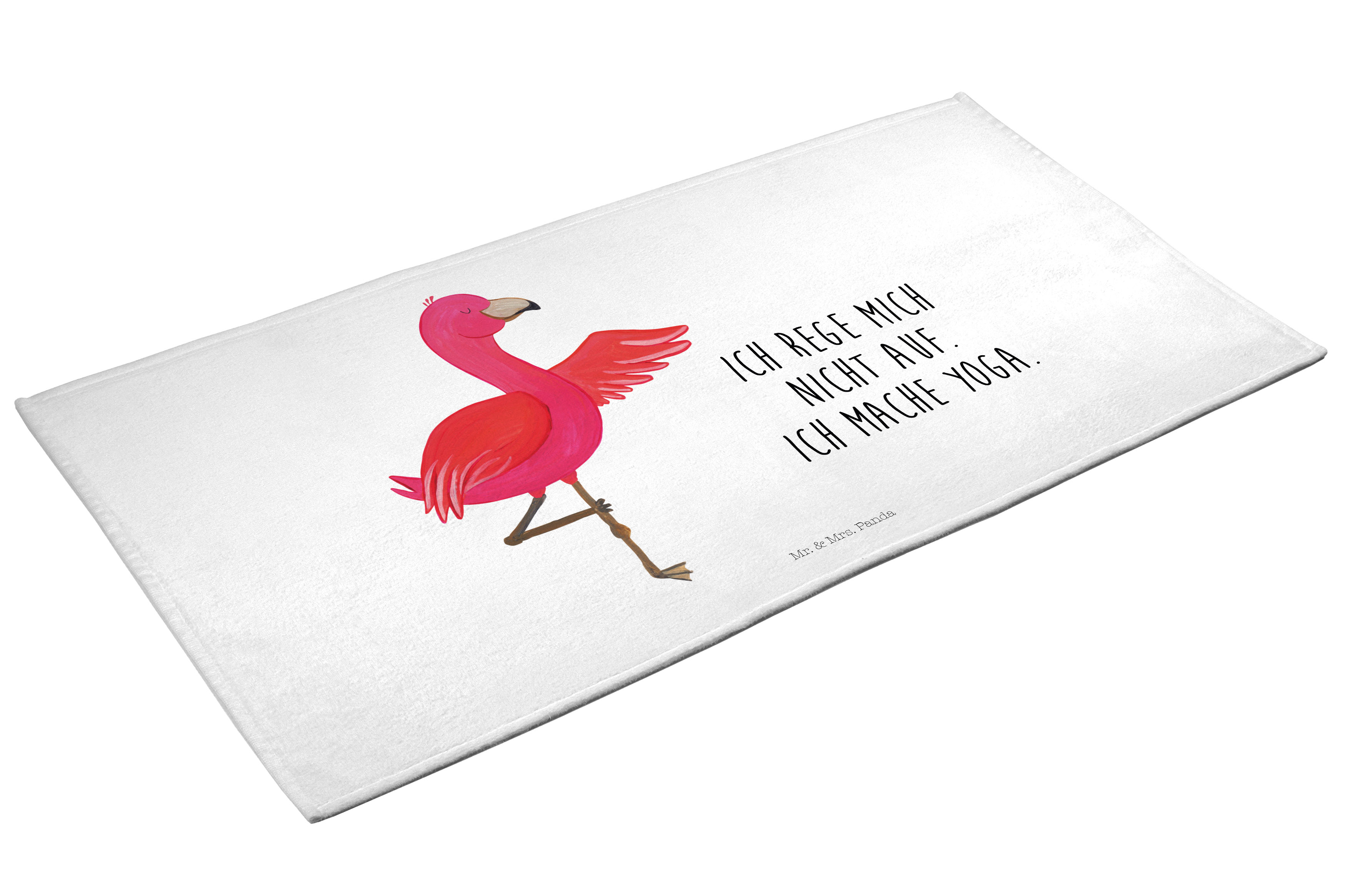 Handtuch Flamingo Yoga