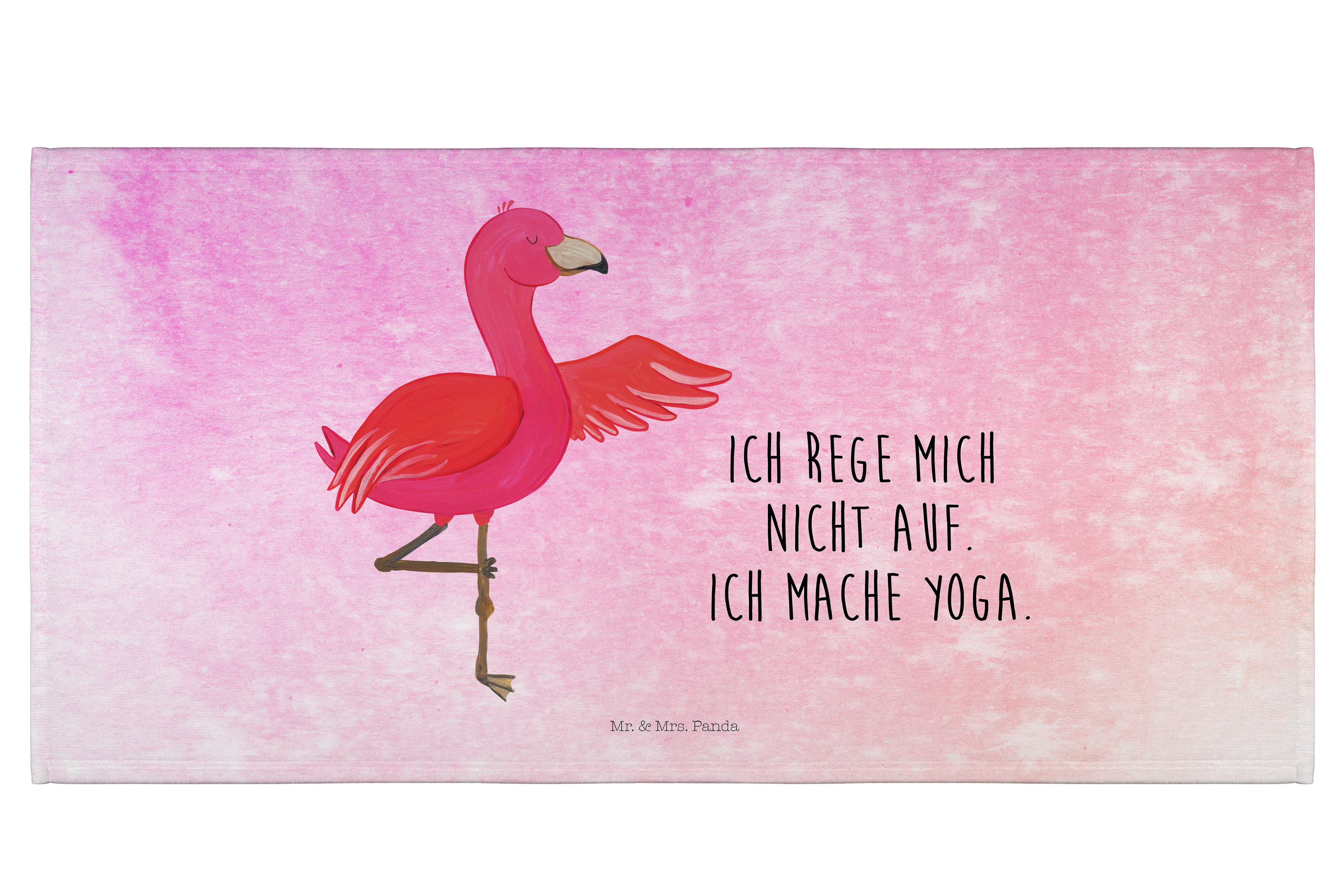 Handtuch Flamingo Yoga