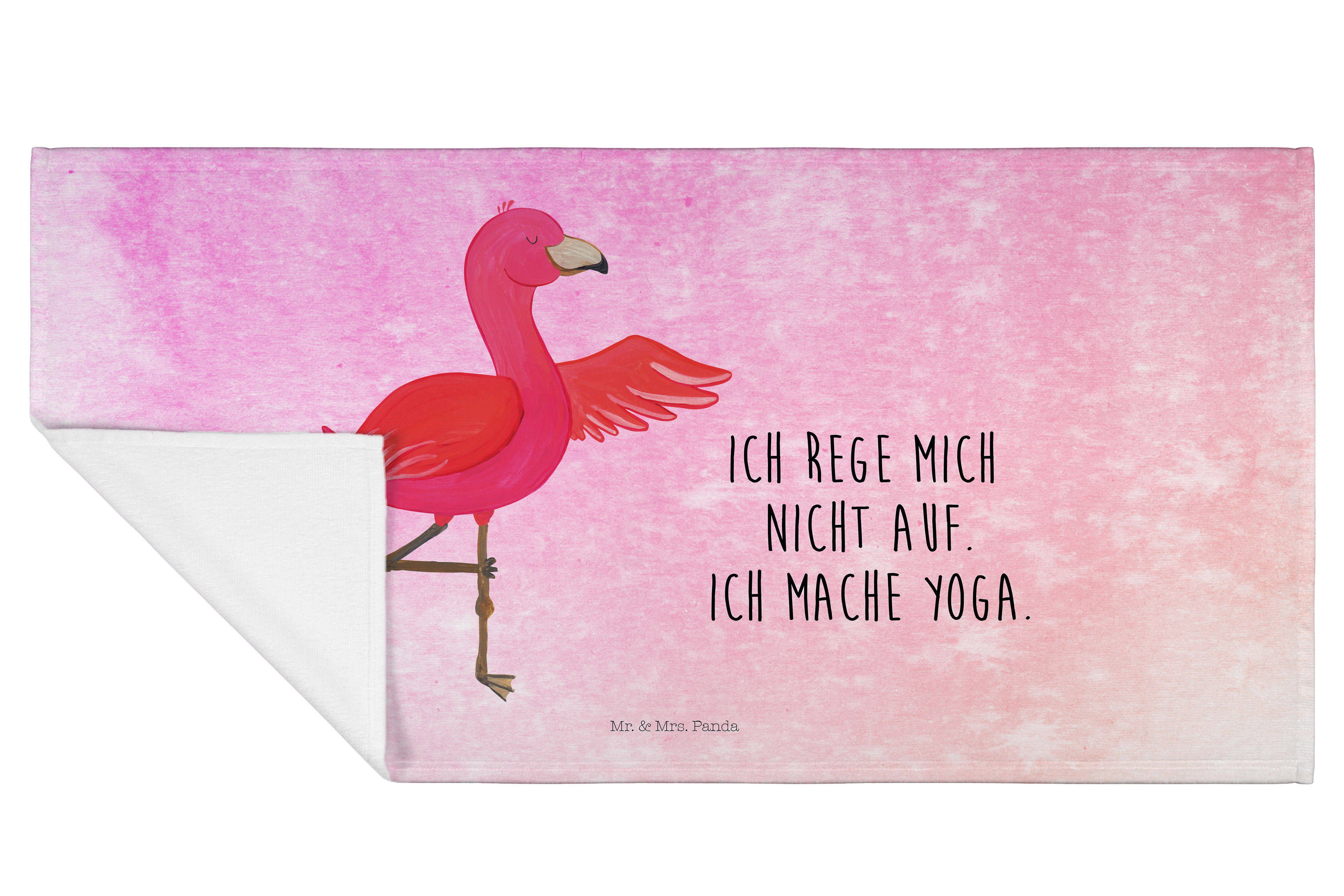 Handtuch Flamingo Yoga