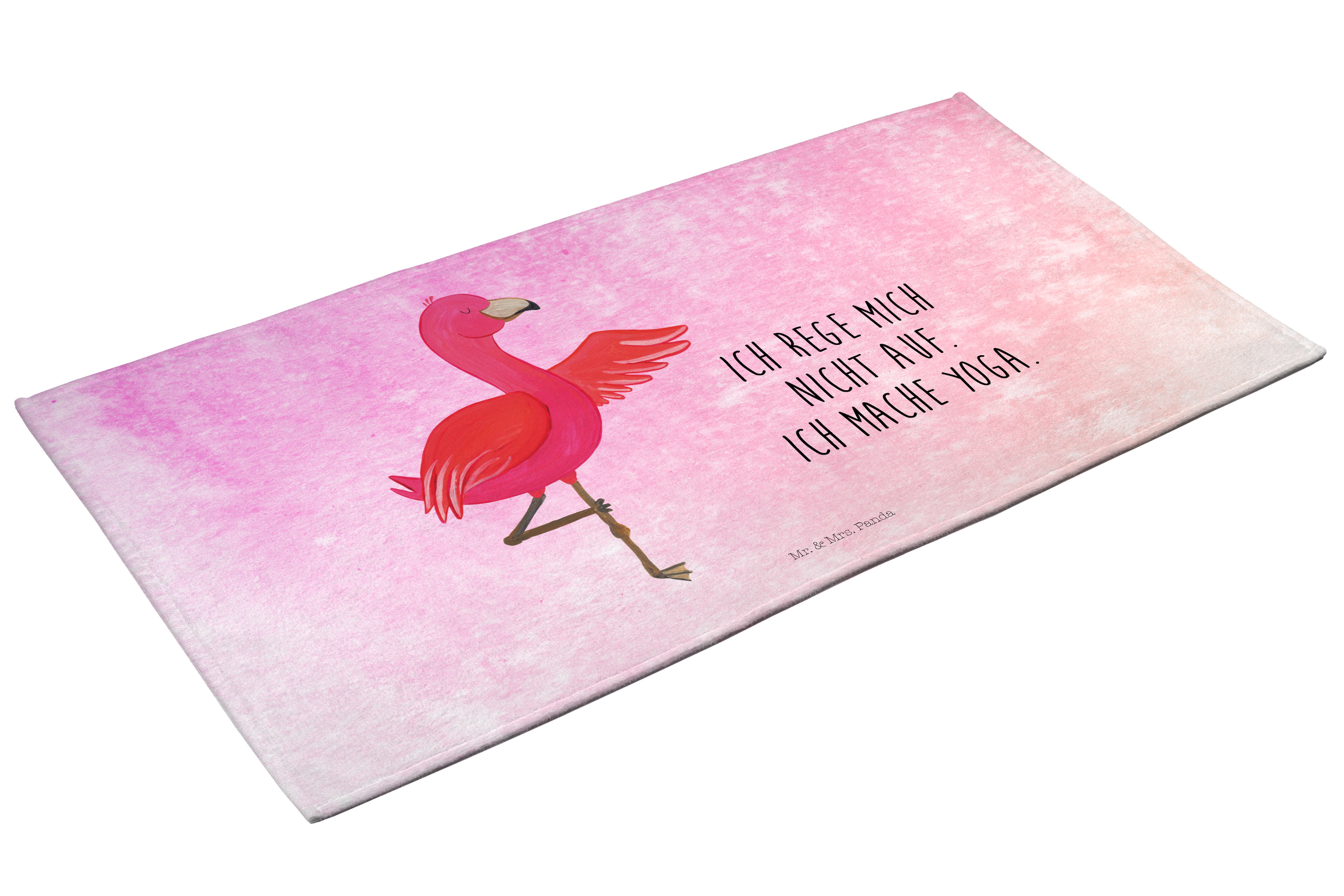 Handtuch Flamingo Yoga