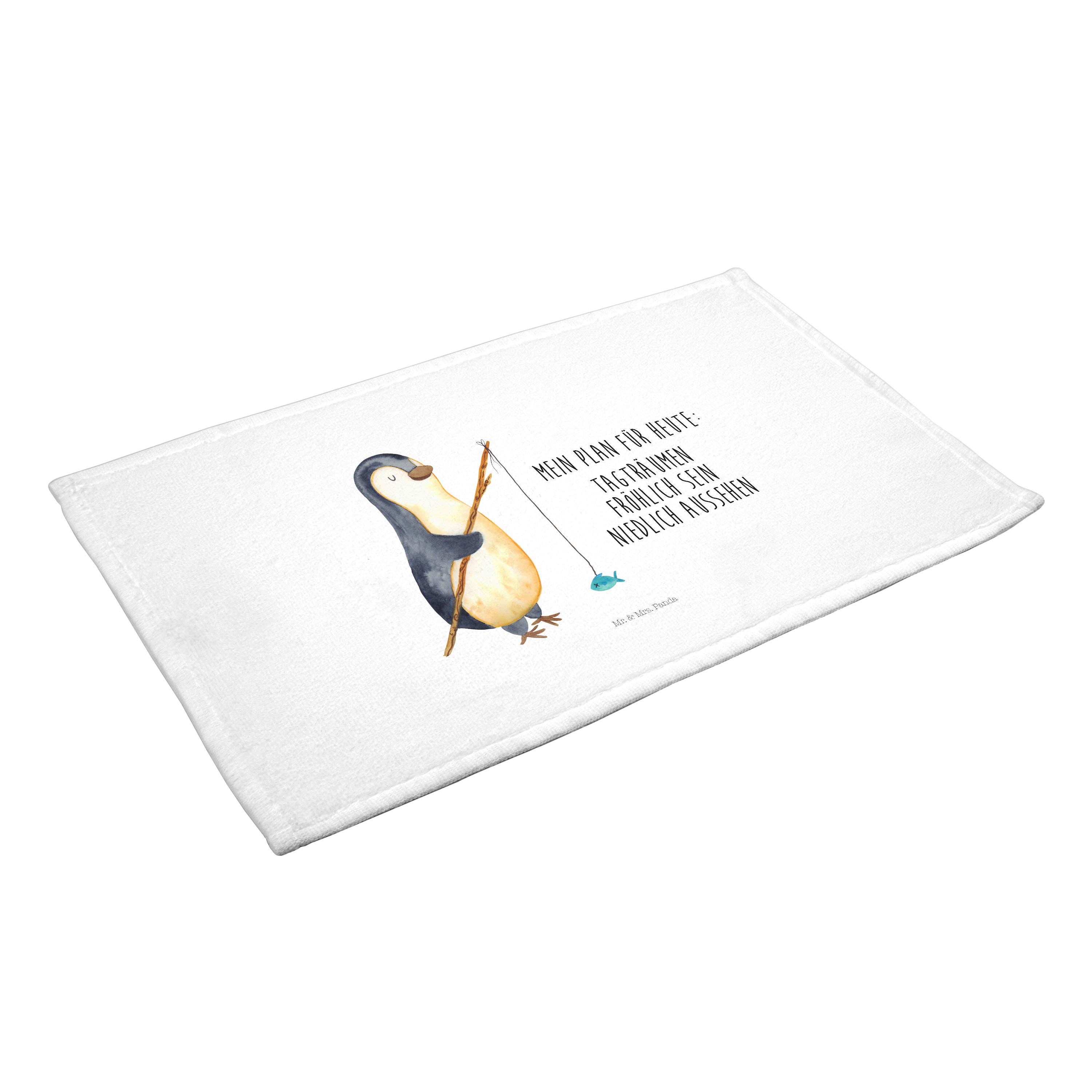 Handtuch Pinguin Angler