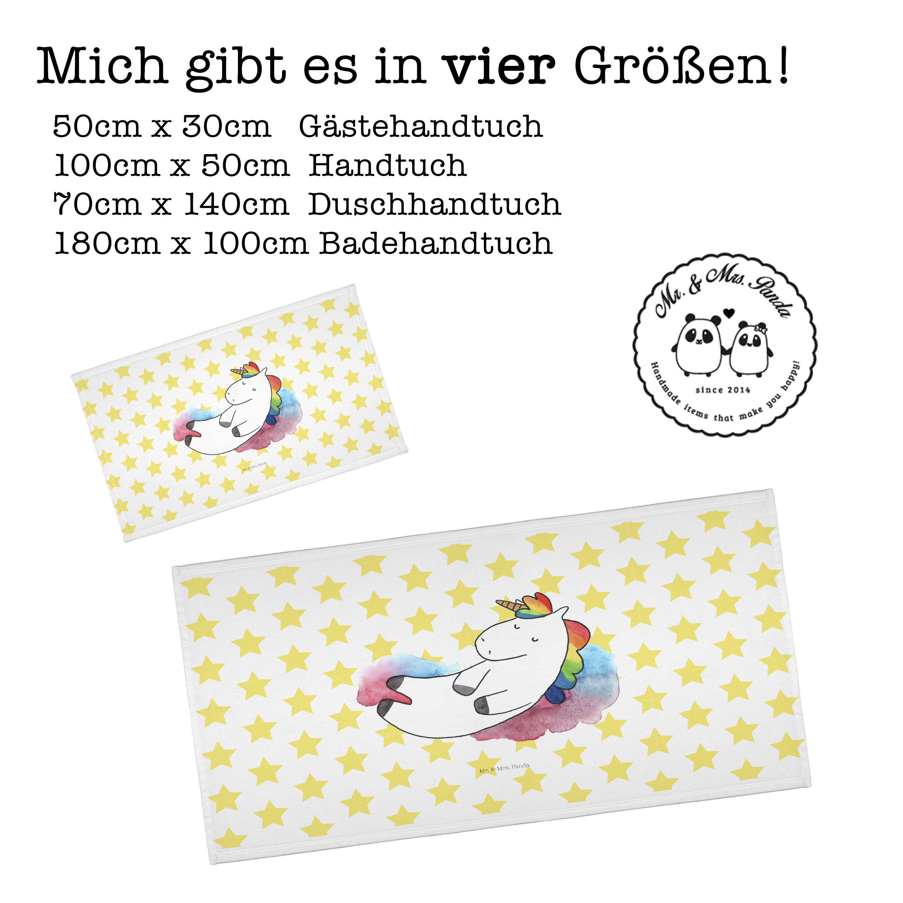 Handtuch Einhorn Wolke 7