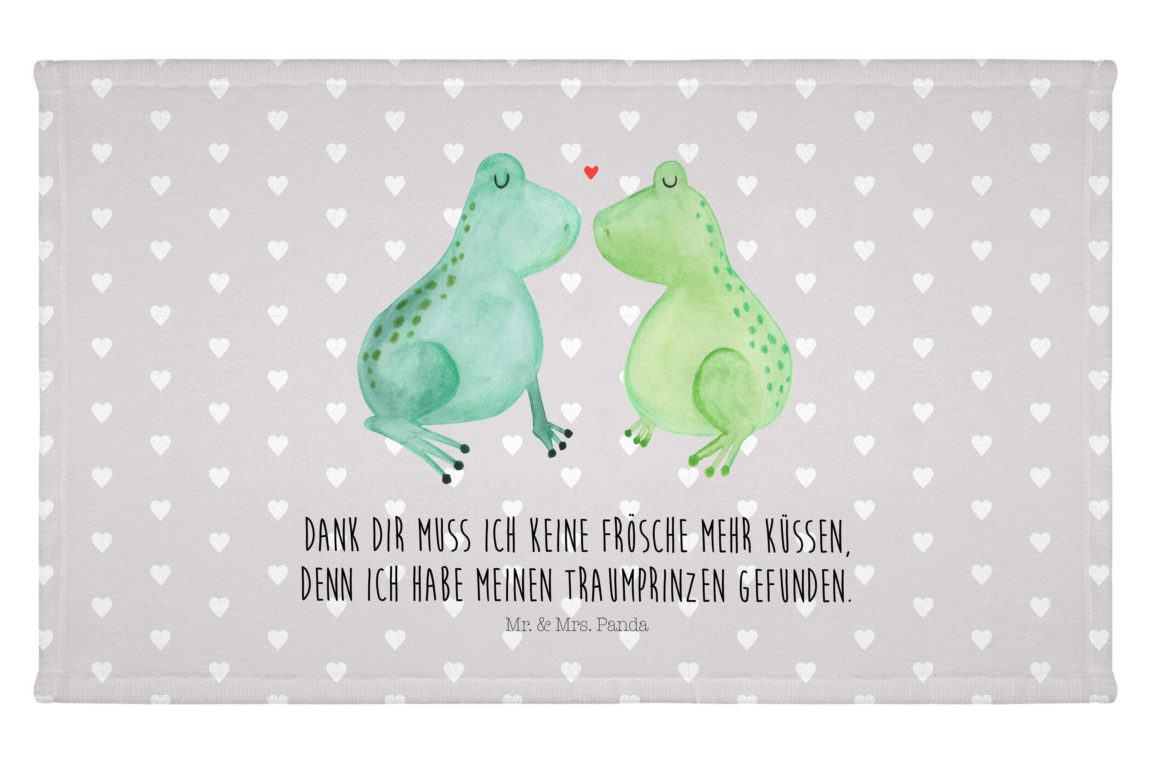 Handtuch Frosch Liebe