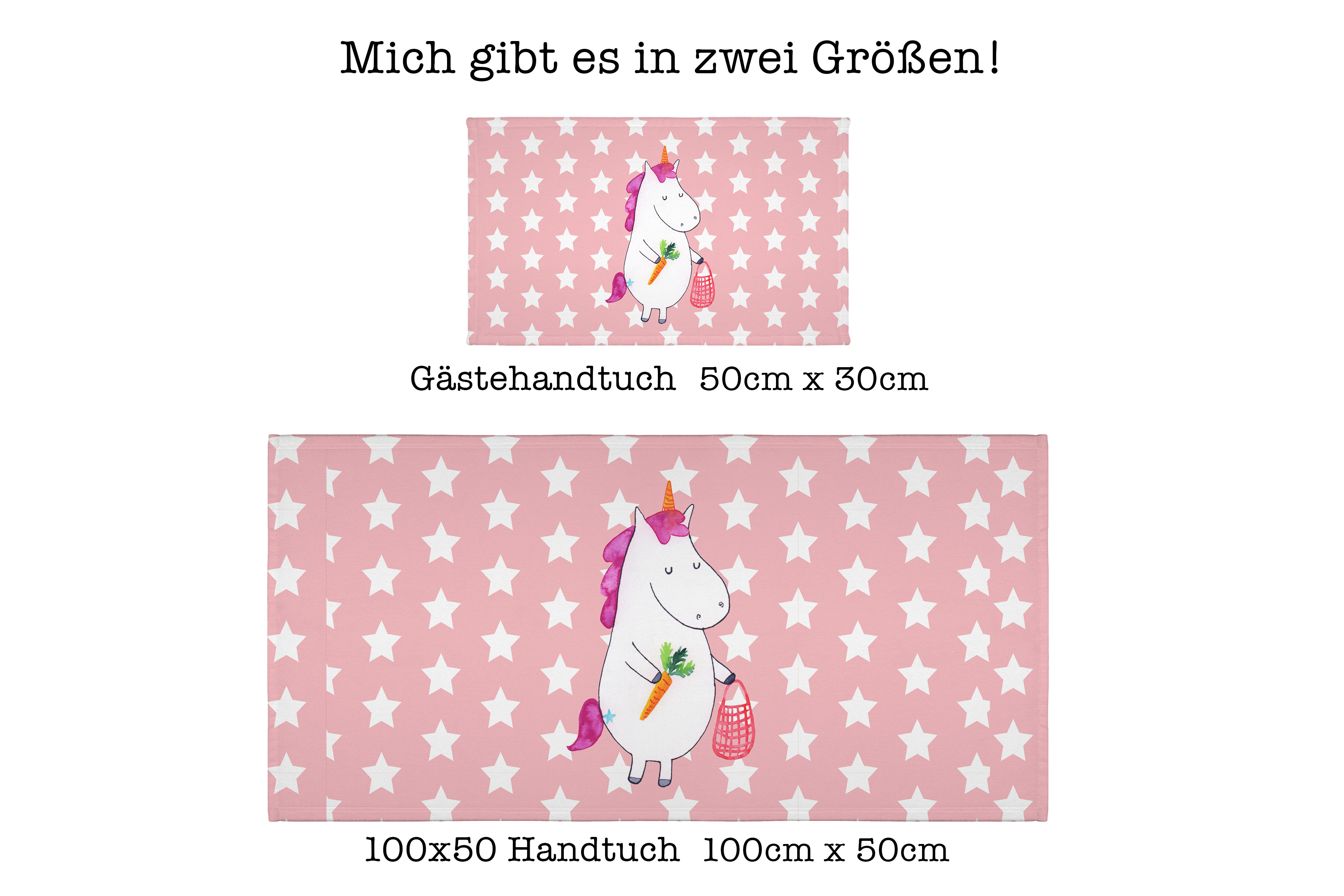 Handtuch Einhorn Vegan