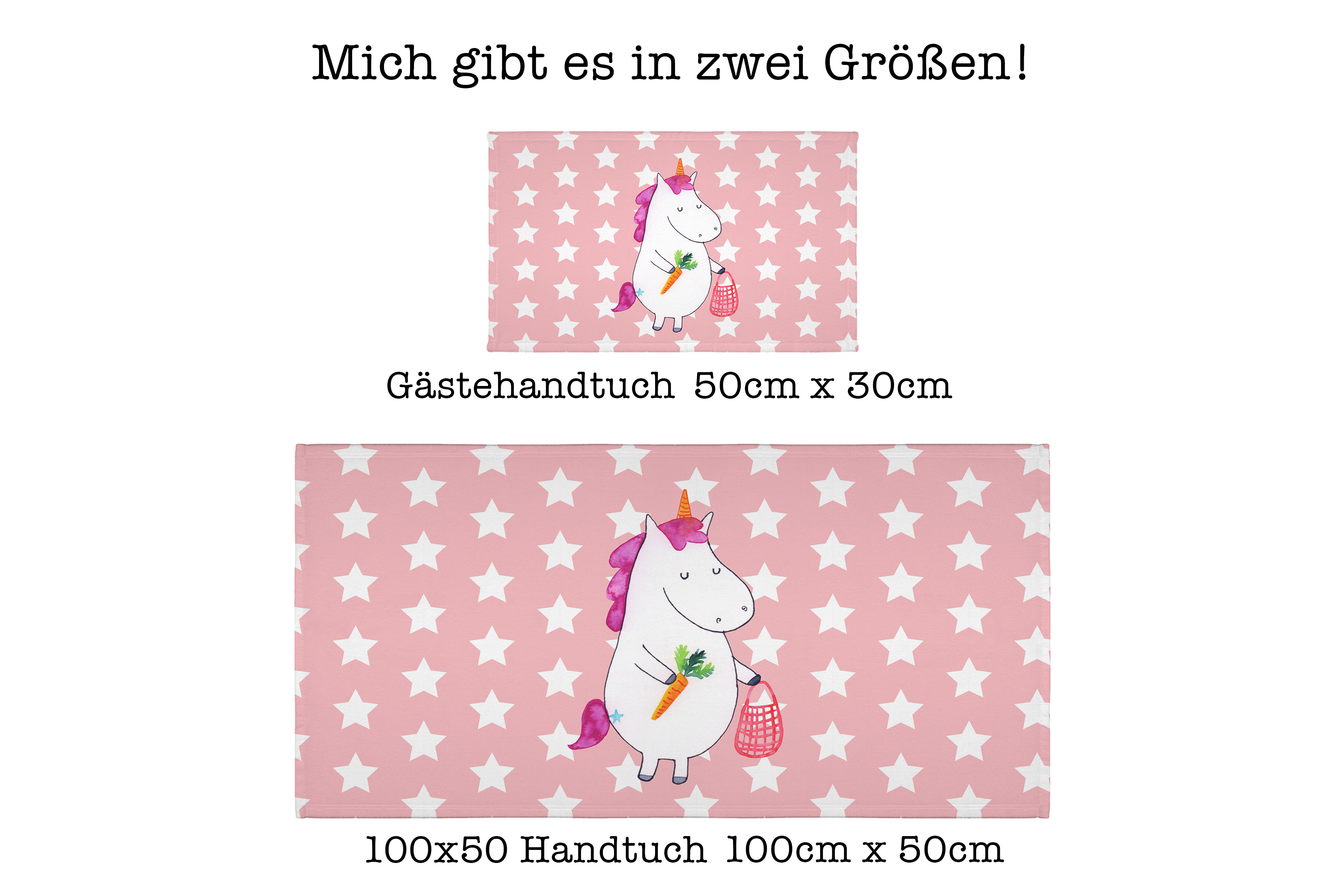 Handtuch Einhorn Vegan