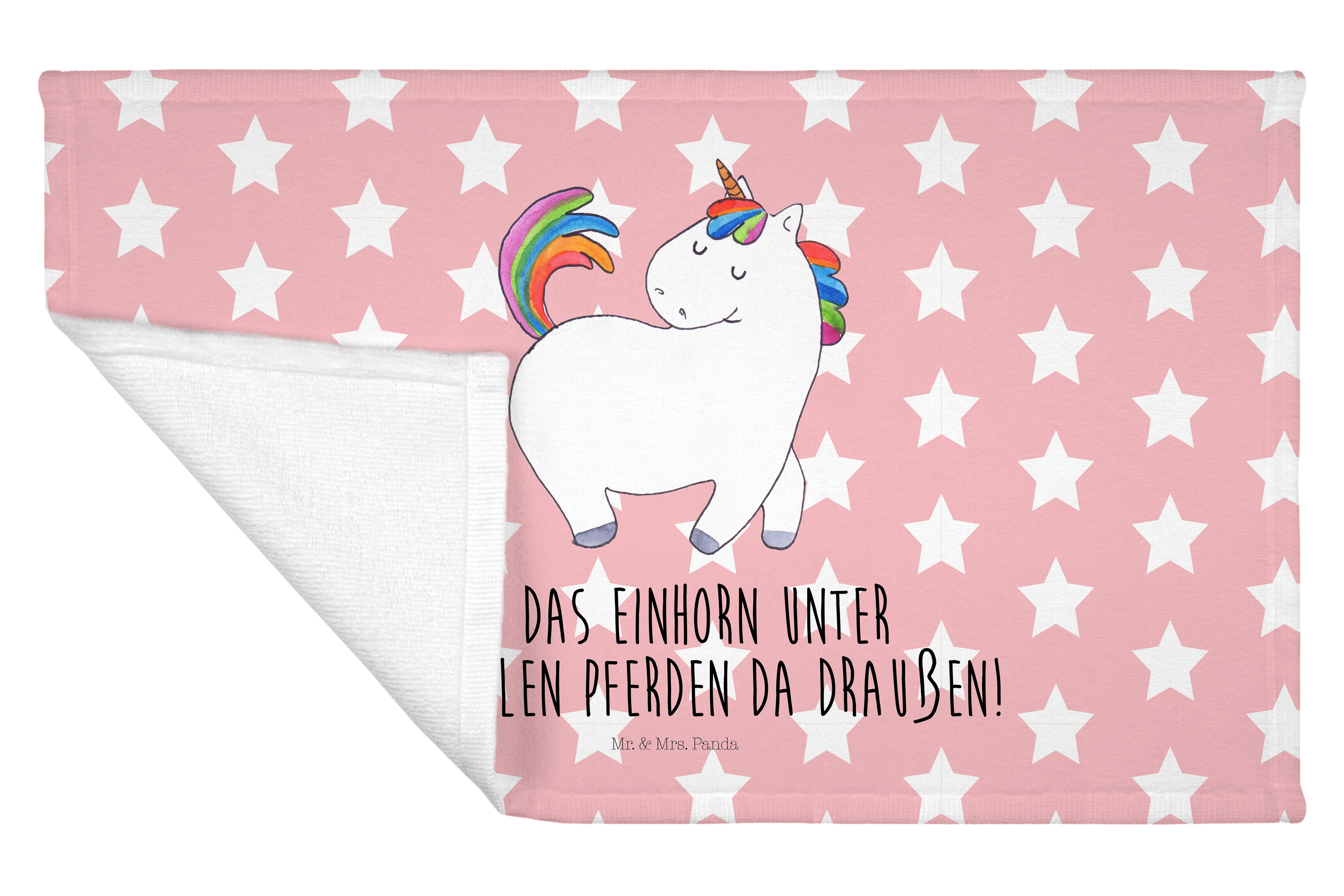 Handtuch Einhorn Stolzieren