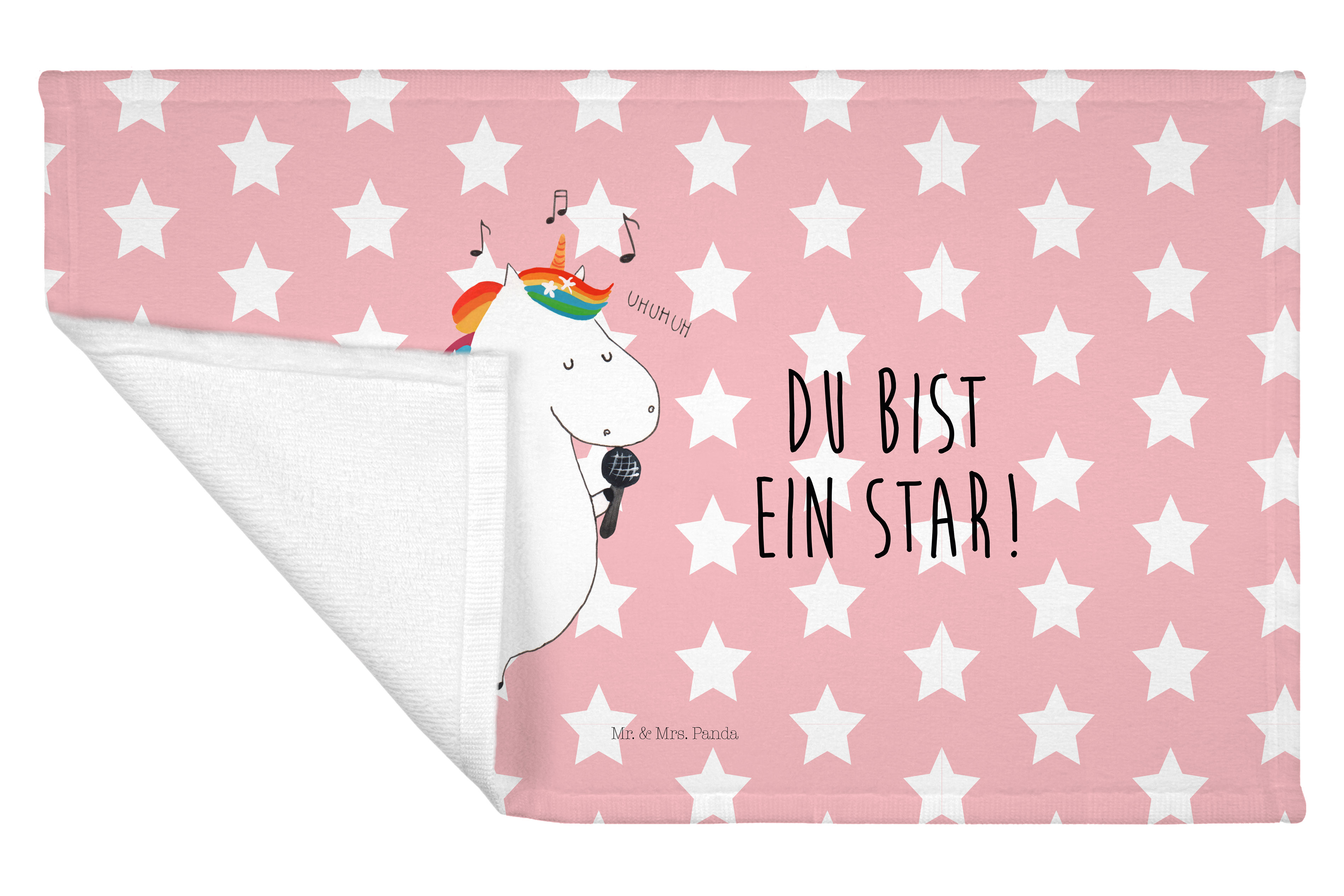 Handtuch Einhorn Sänger